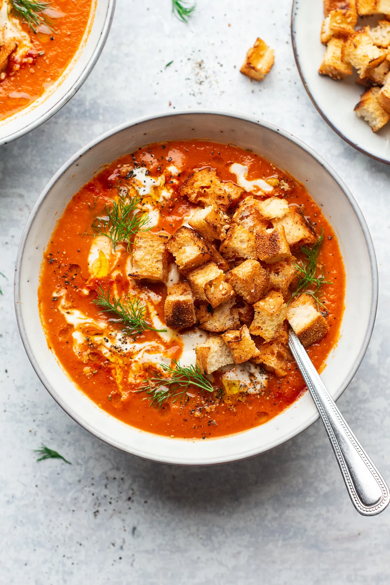 Fennel Zucchini and Tomato Soup