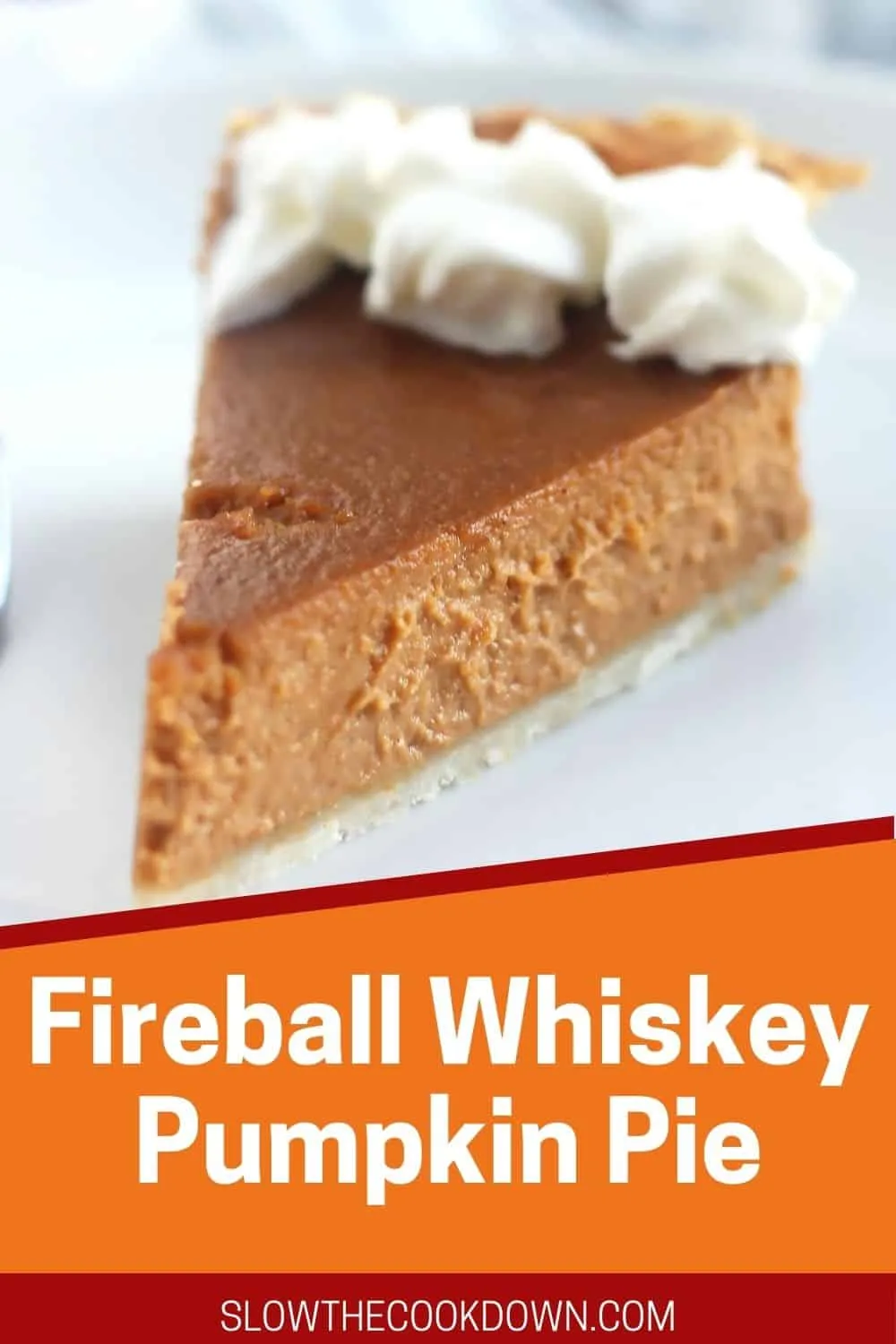 Fireball Whiskey Pumpkin Pie