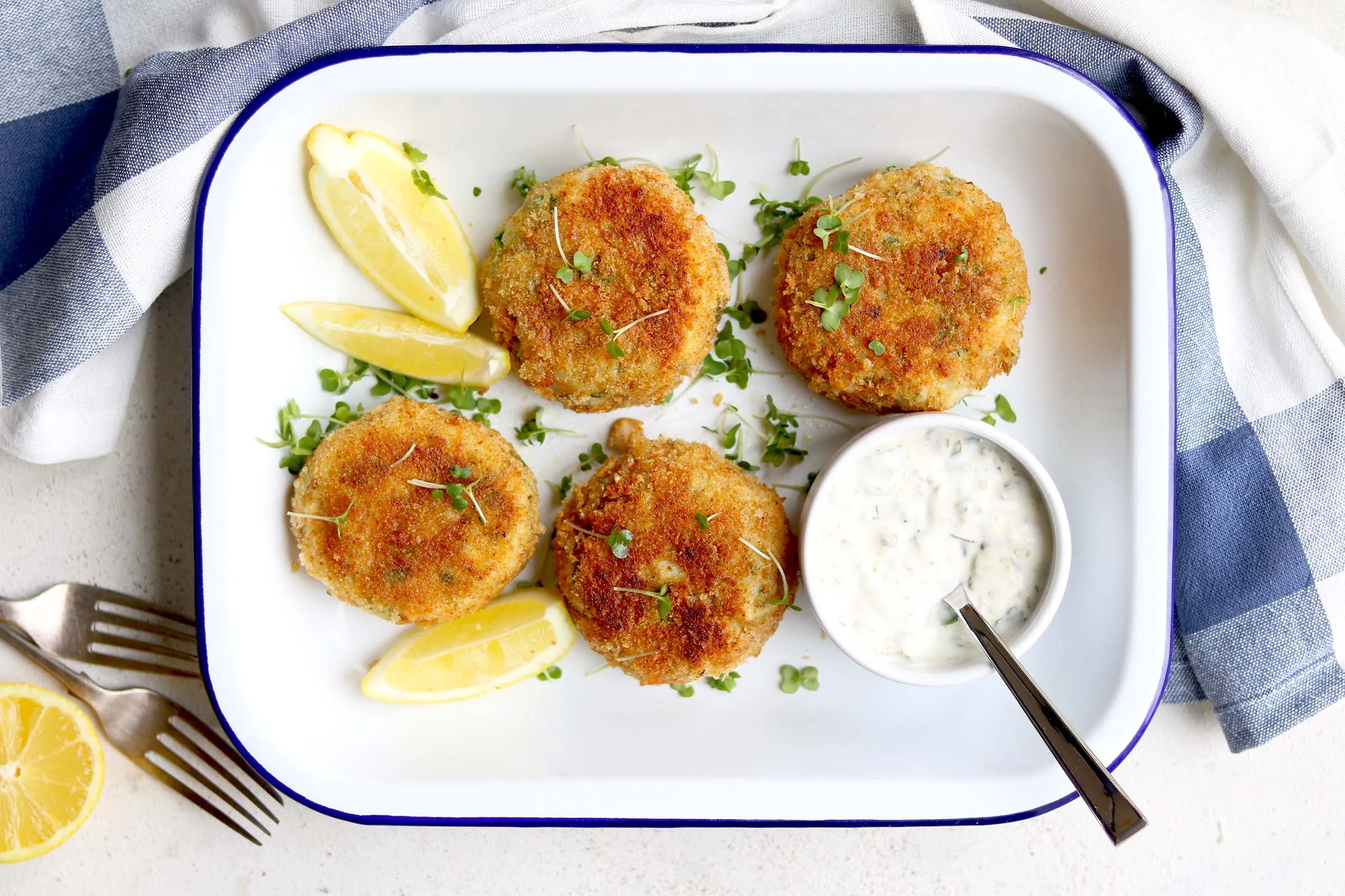 Fish Cakes with Sauce