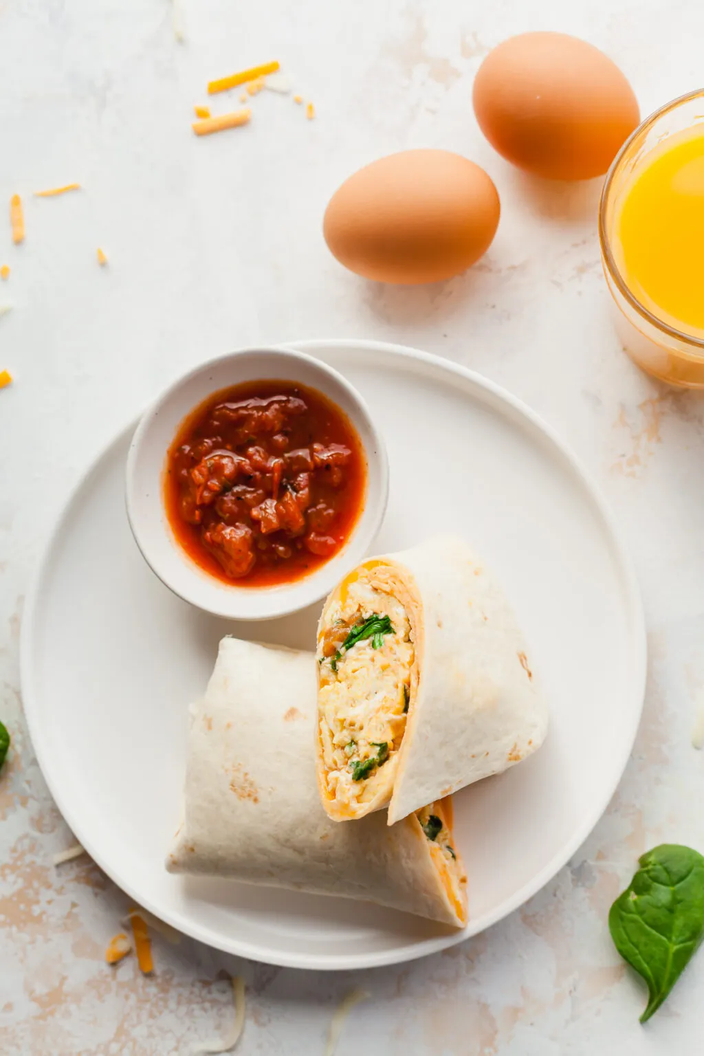 Five Minute Breakfast Burrito