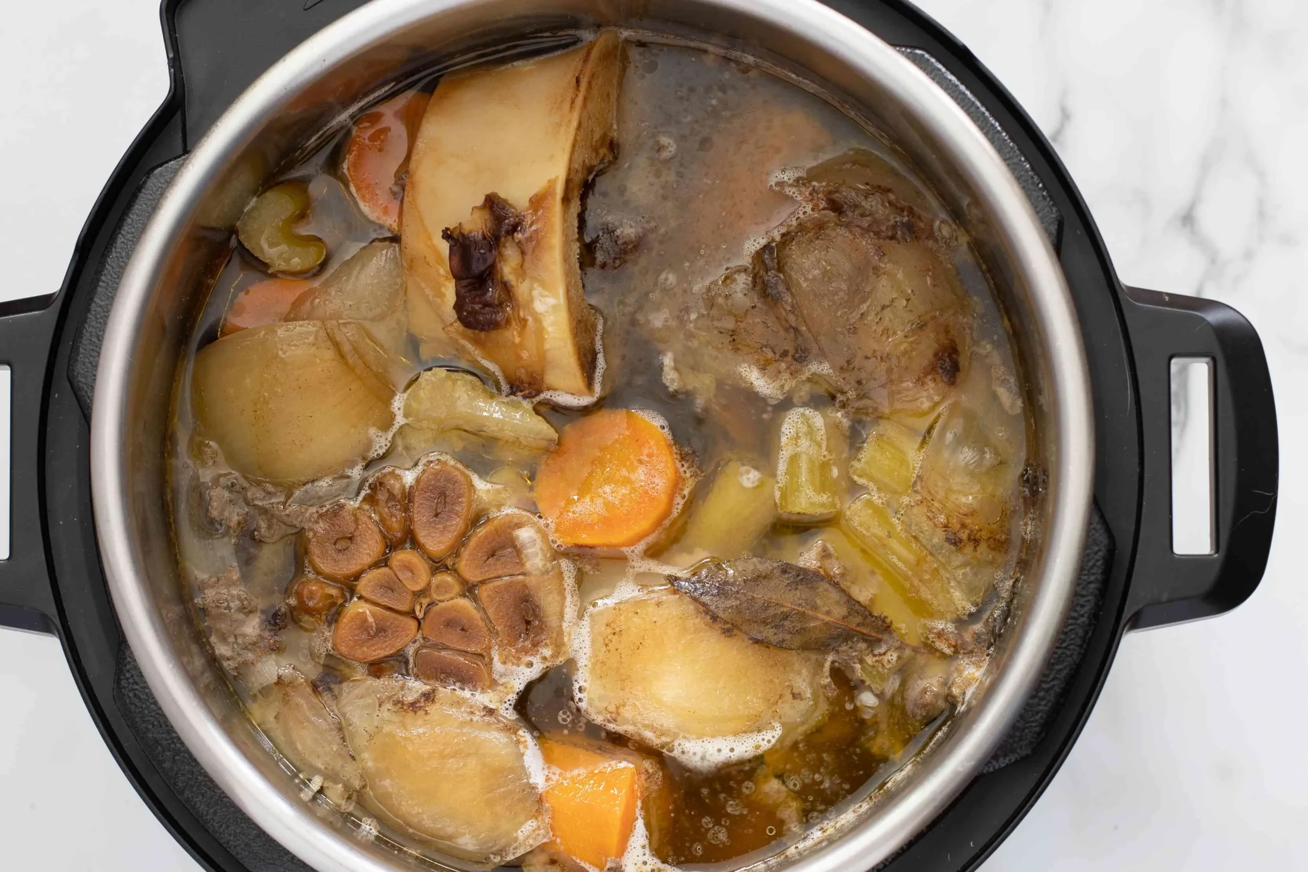 Flavorful Easy Instant Pot Bone Broth