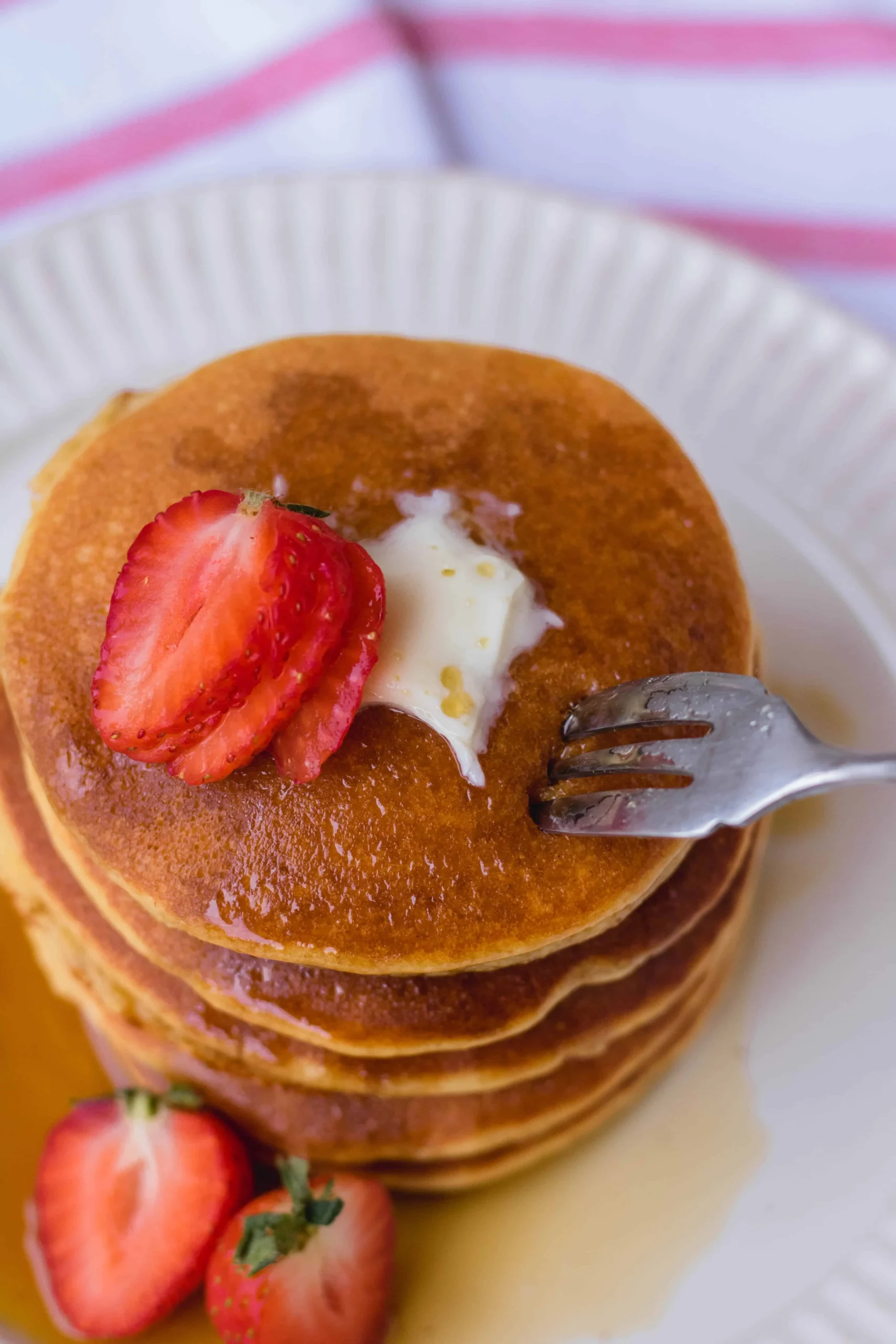 Fluffy Pancakes with Almond Milk