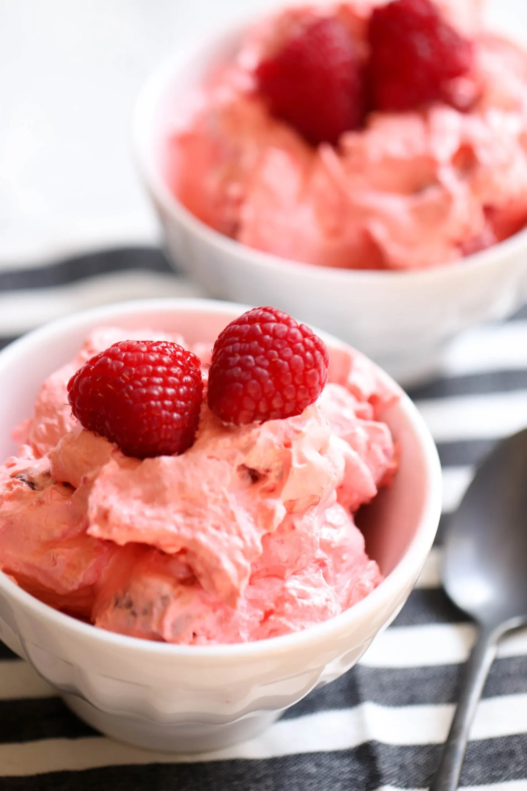 Fluffy Raspberry Jell-O Salad