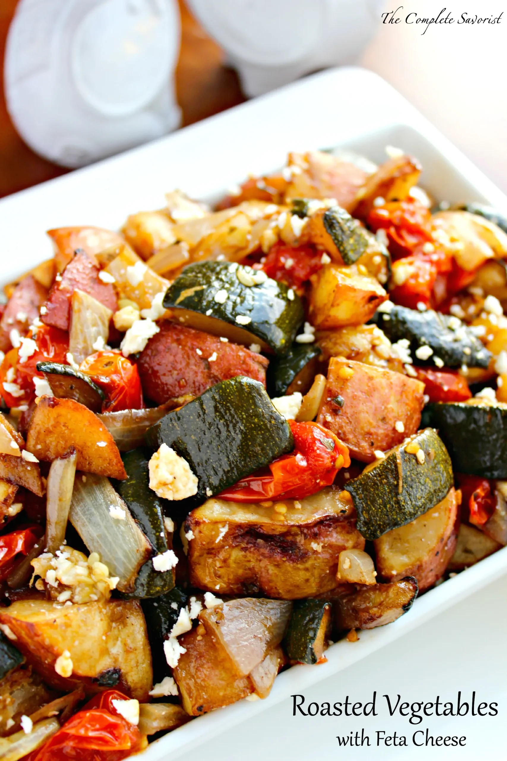 Four Cheese Roasted Vegetables