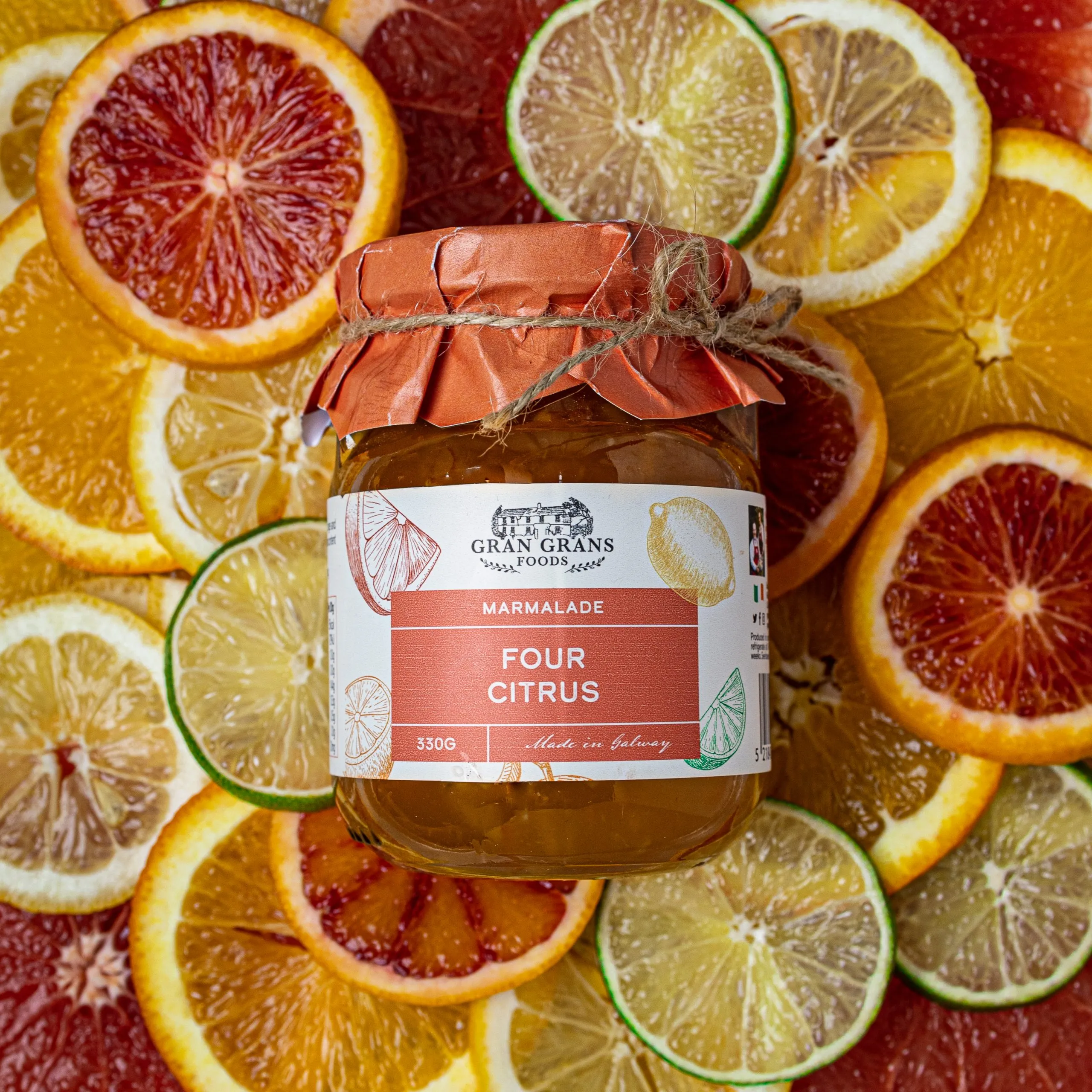 Four Citrus Marmalade for Canning