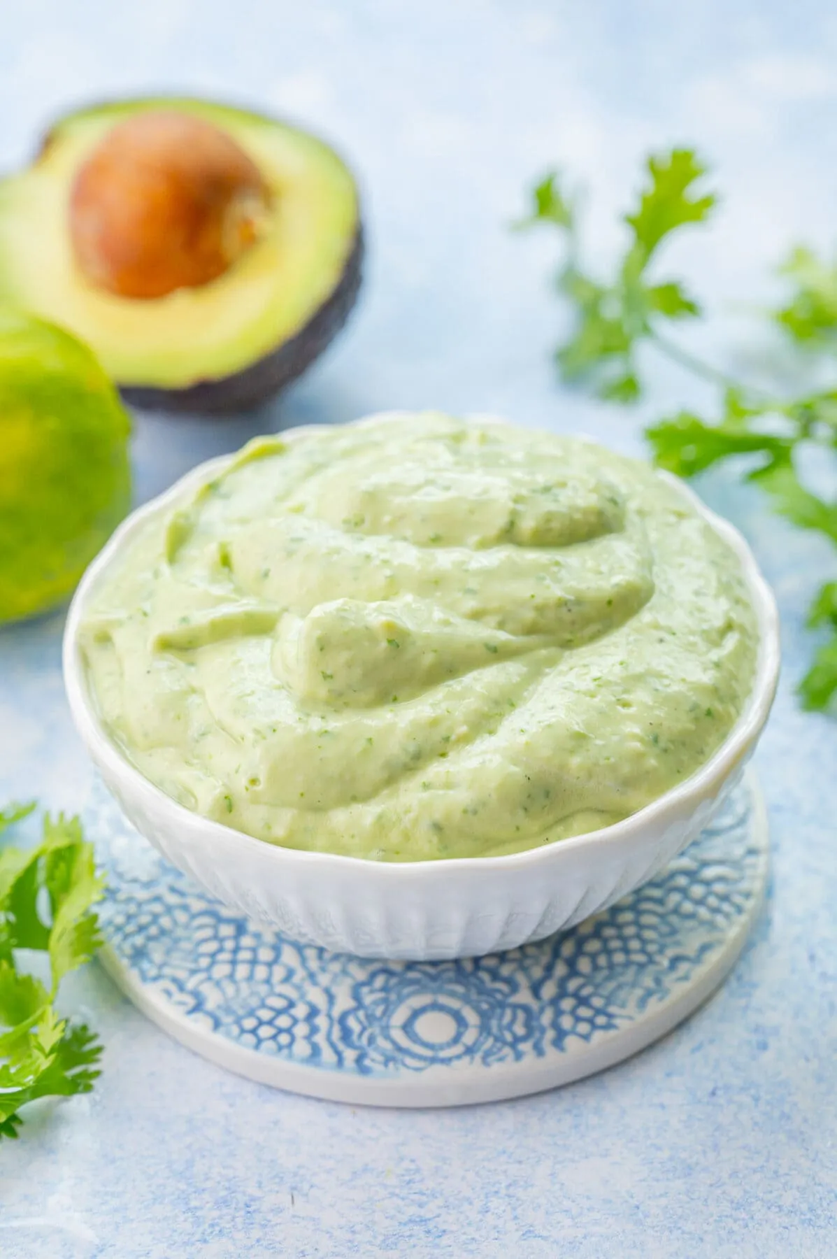 Four Ingredient Avocado Sauce