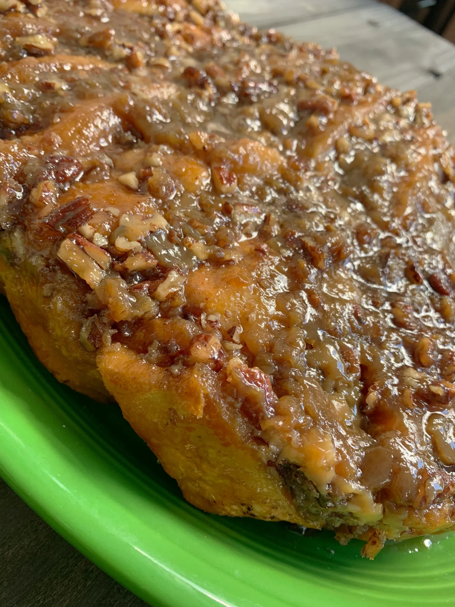 French Toast Casserole with Praline Topping