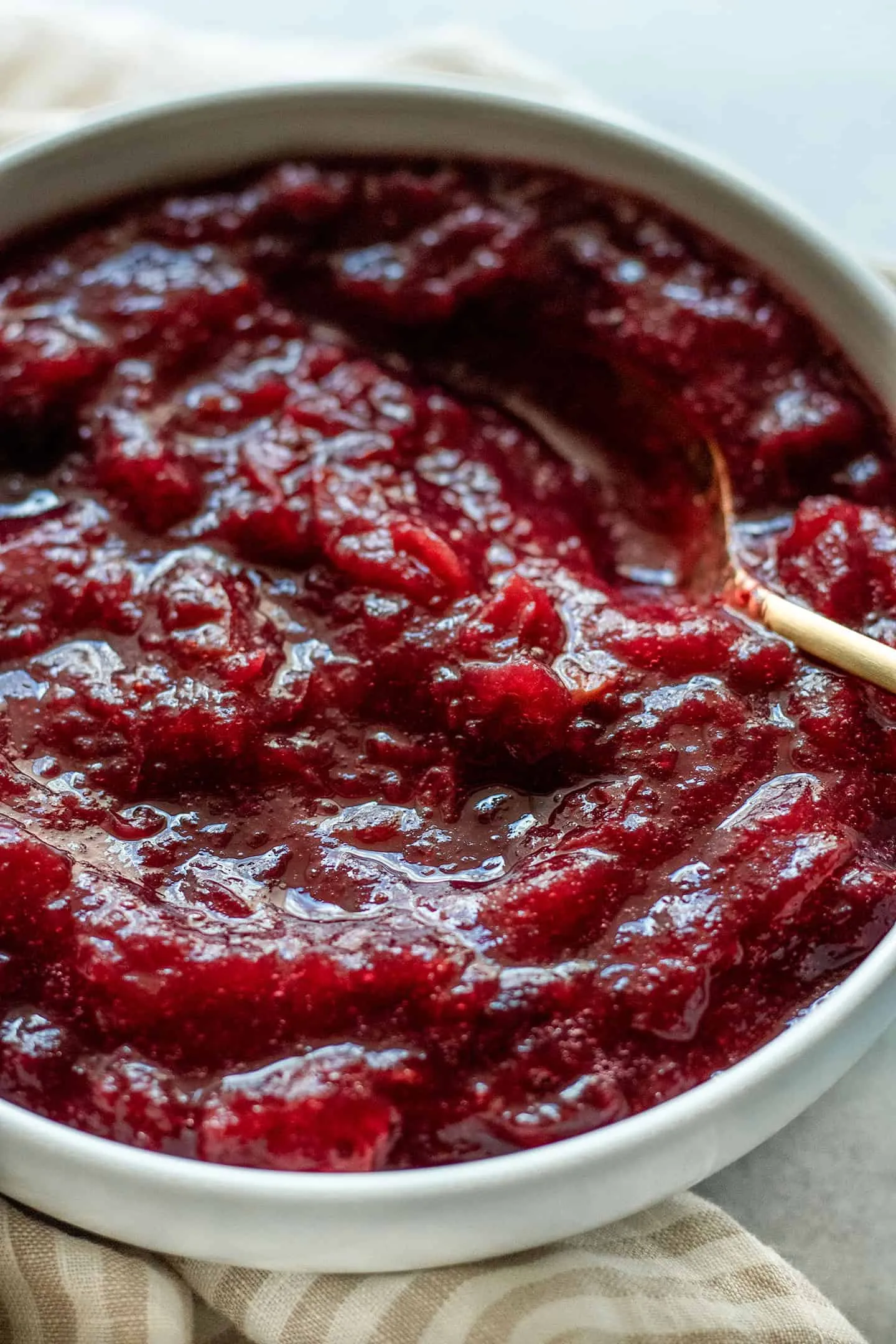 Fresh Baked Cranberry Sauce