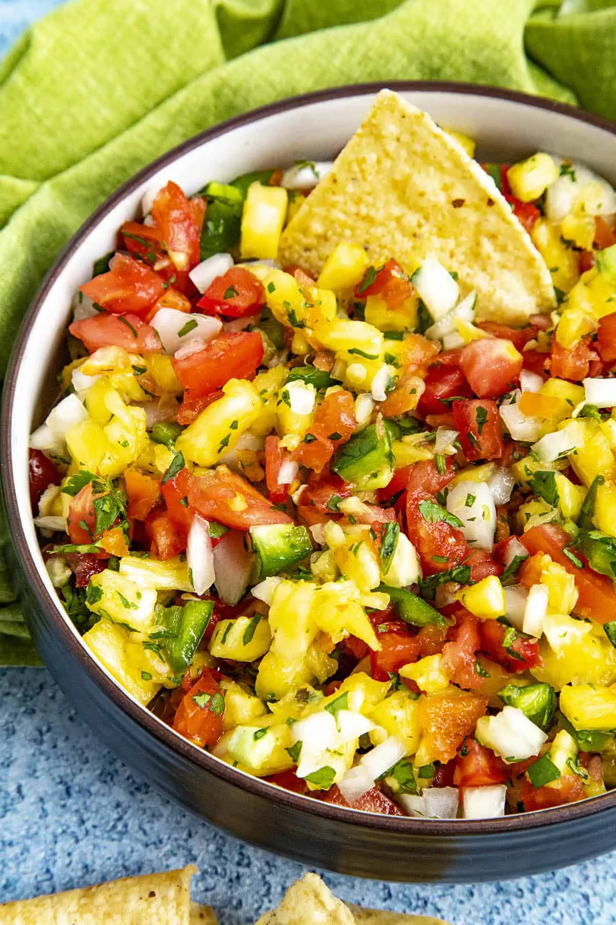 Fresh Pineapple Habanero Salsa