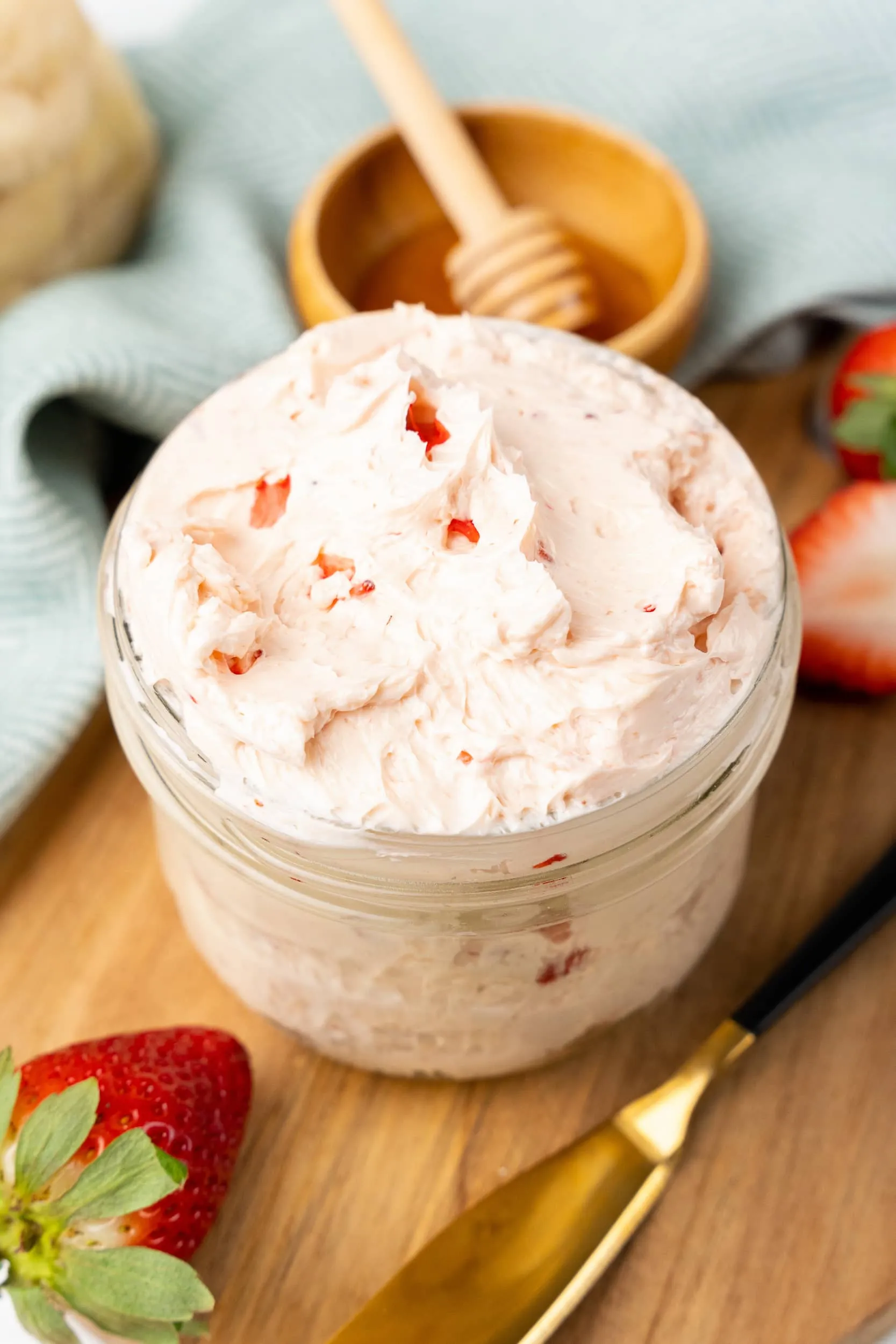 Fresh Strawberry Honey Butter