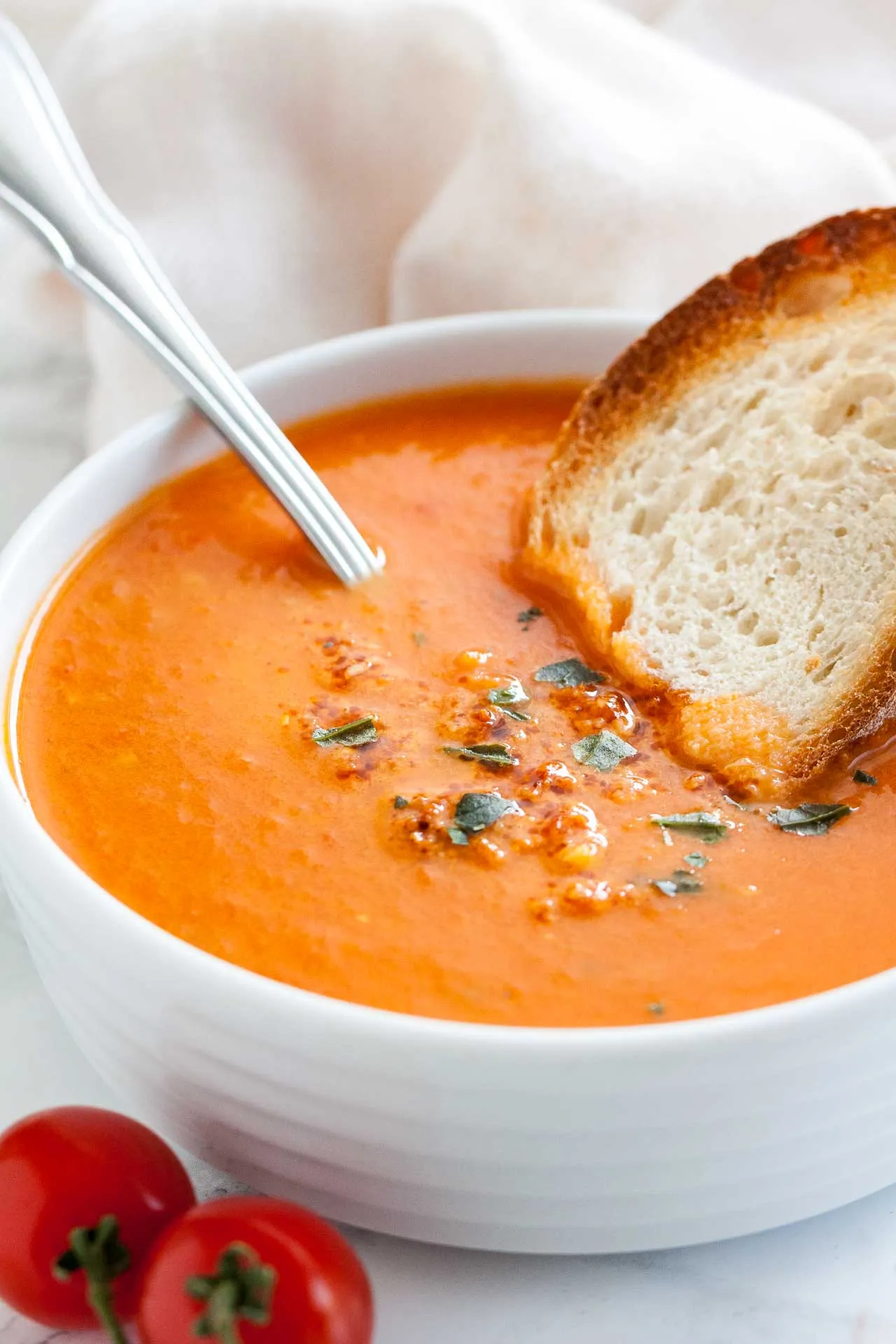 Fresh Tomato Basil Soup