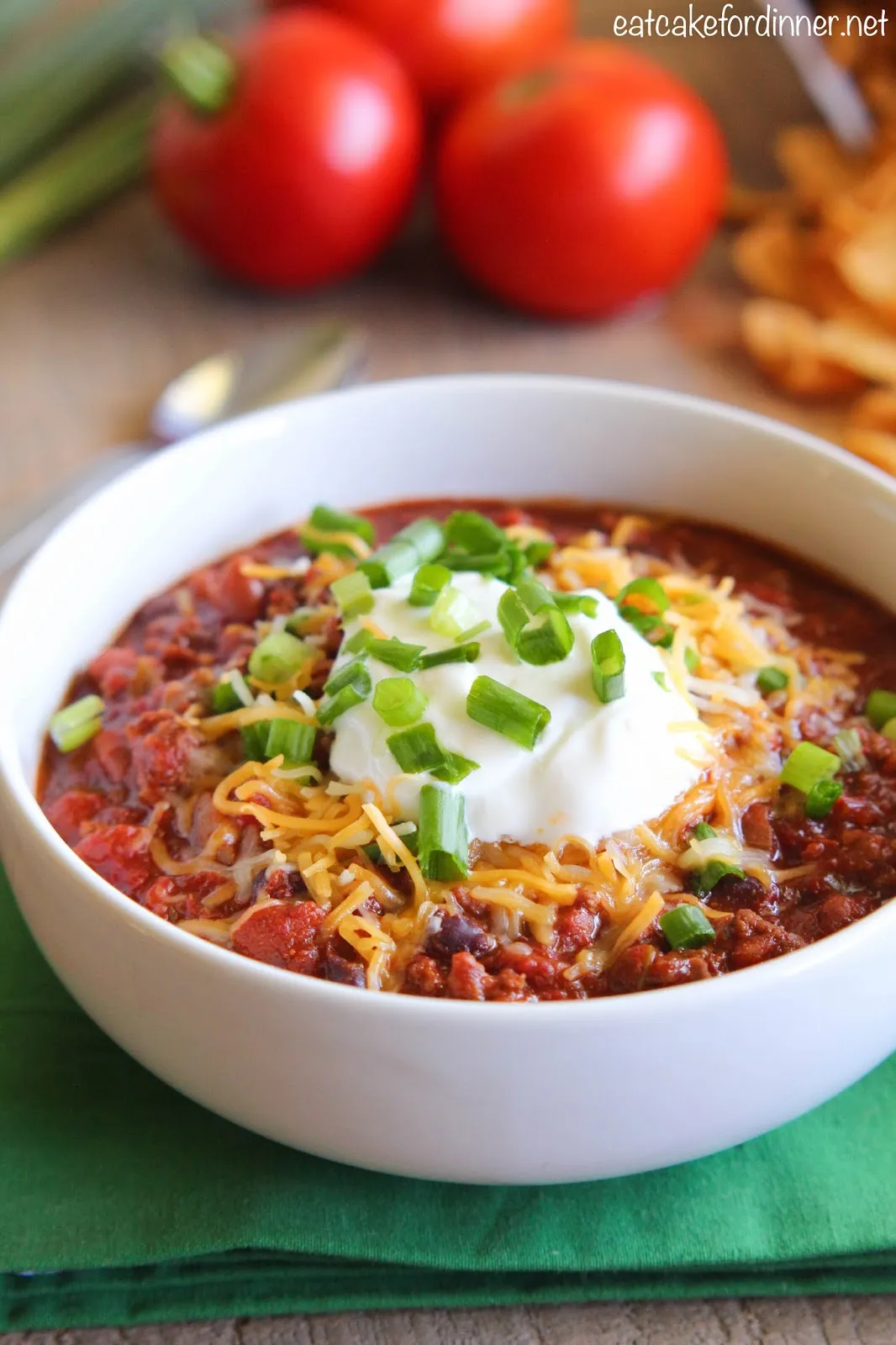 Fresh Tomato White Chili