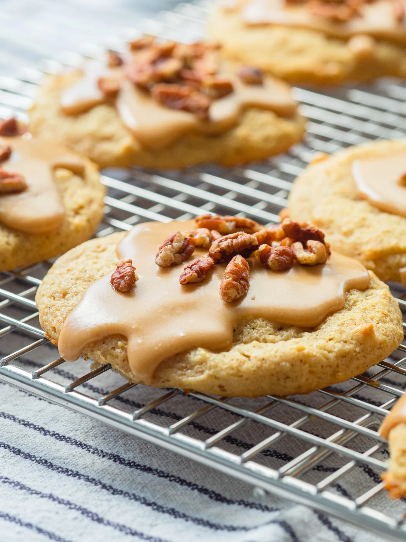 Frosted Apple Cider Cookies