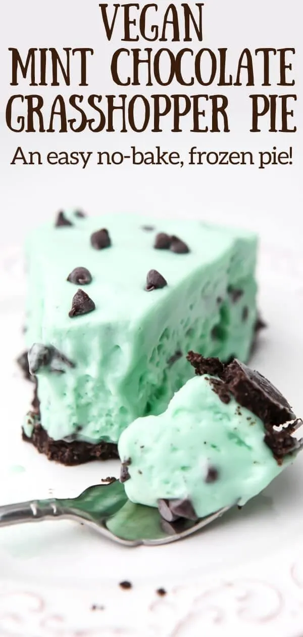 Frozen Creme de Menthe Pie