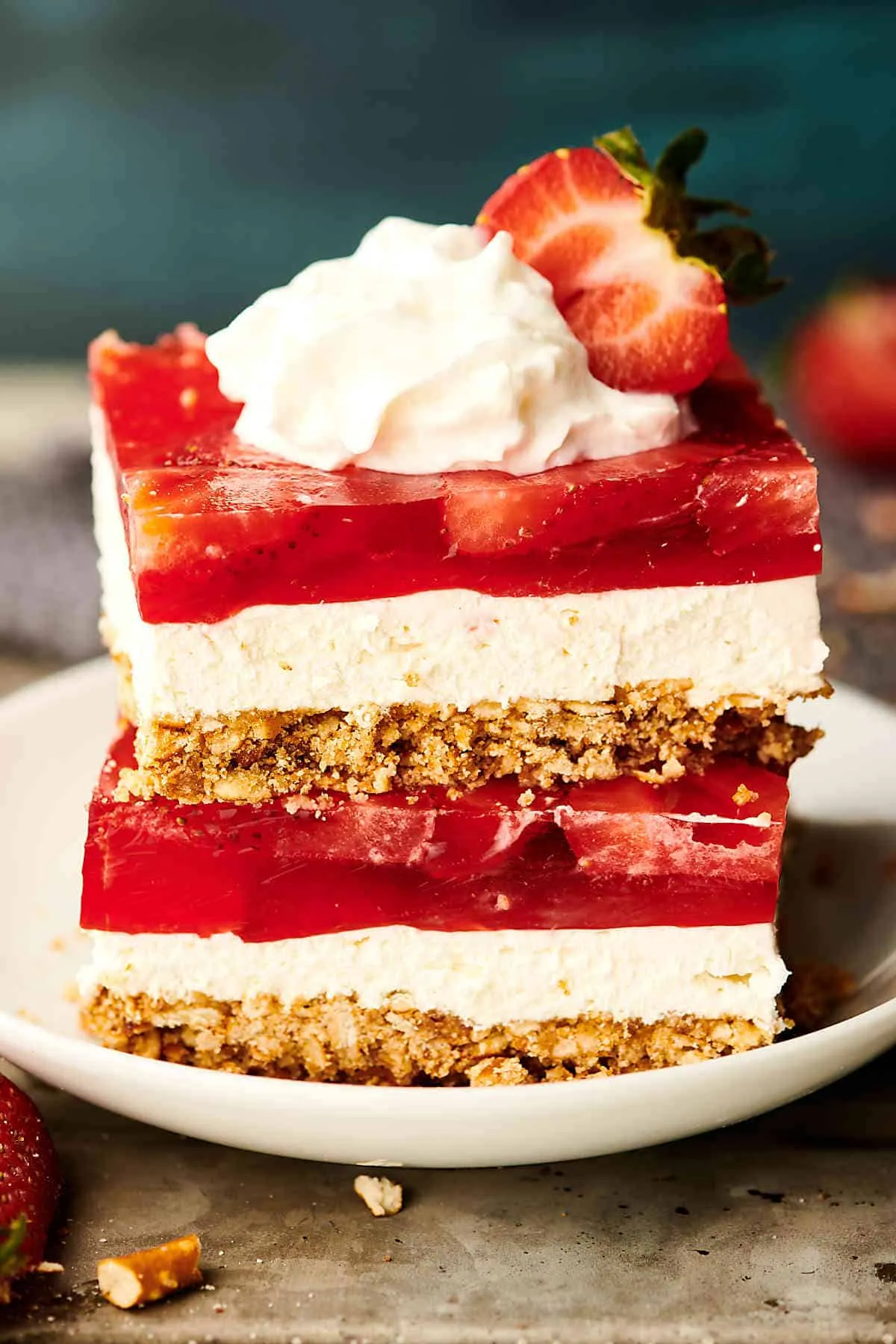 Frozen Strawberry Pretzel Salad