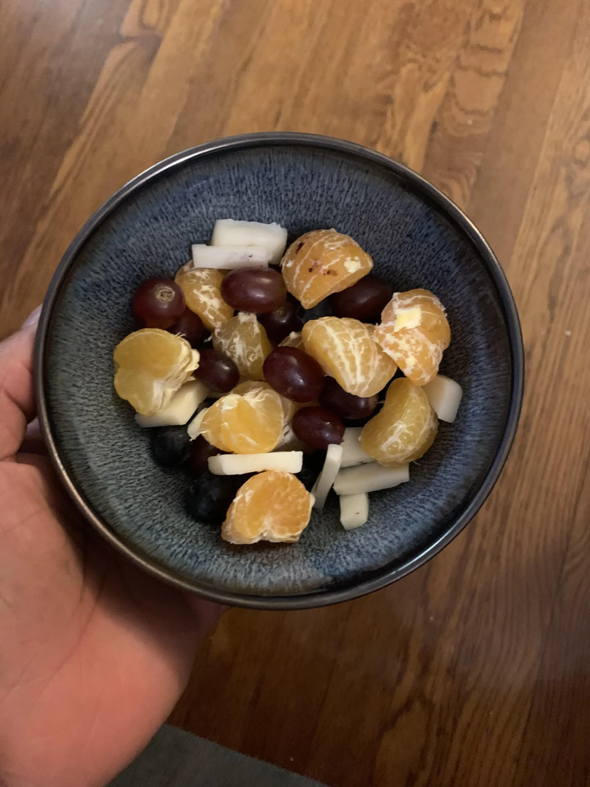 Fruit Goat Cheese Chicken Bowls