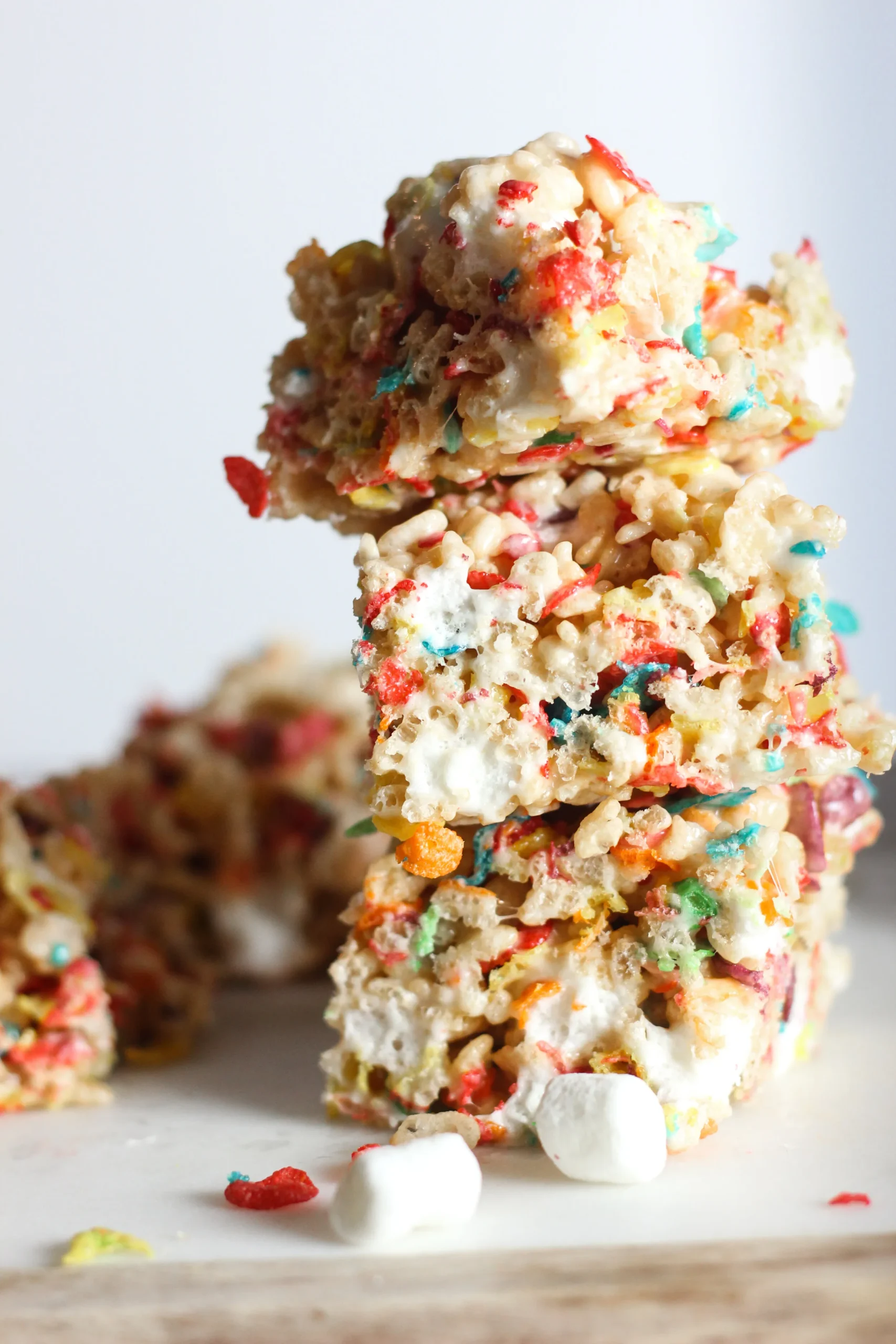 Fruity Pebble Rice Krispie Treats