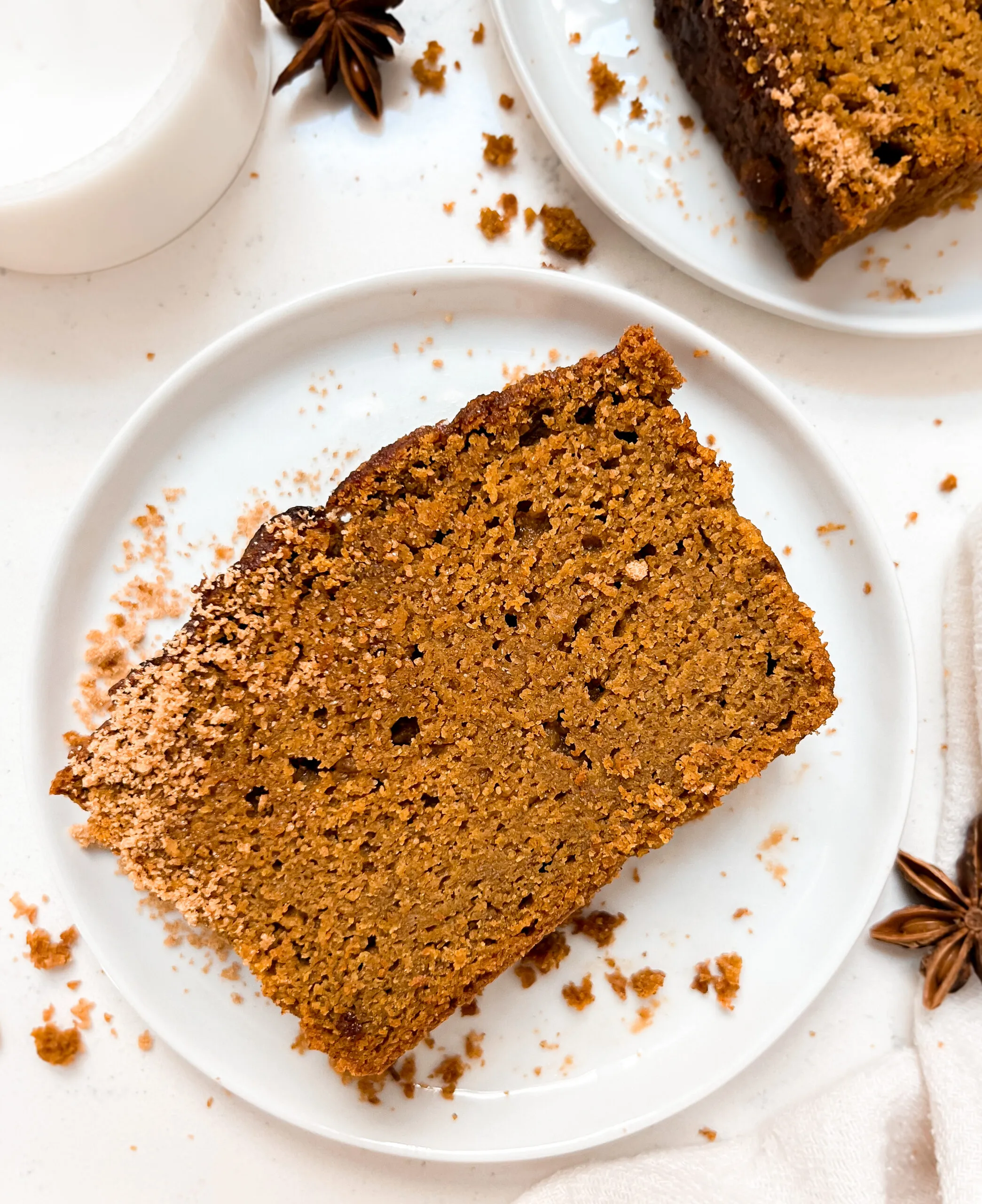 Fudgy Vegan Chocolate Pumpkin Bread