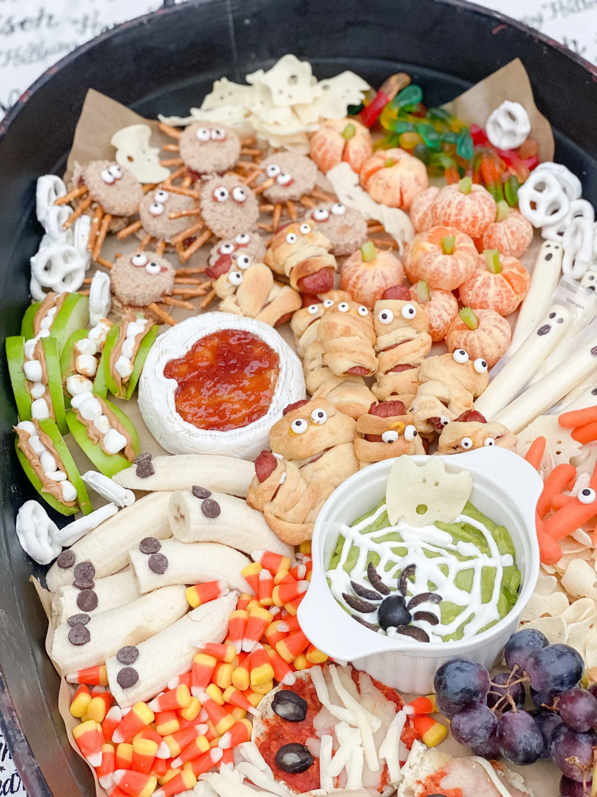 Fun Kid Halloween Snack Board