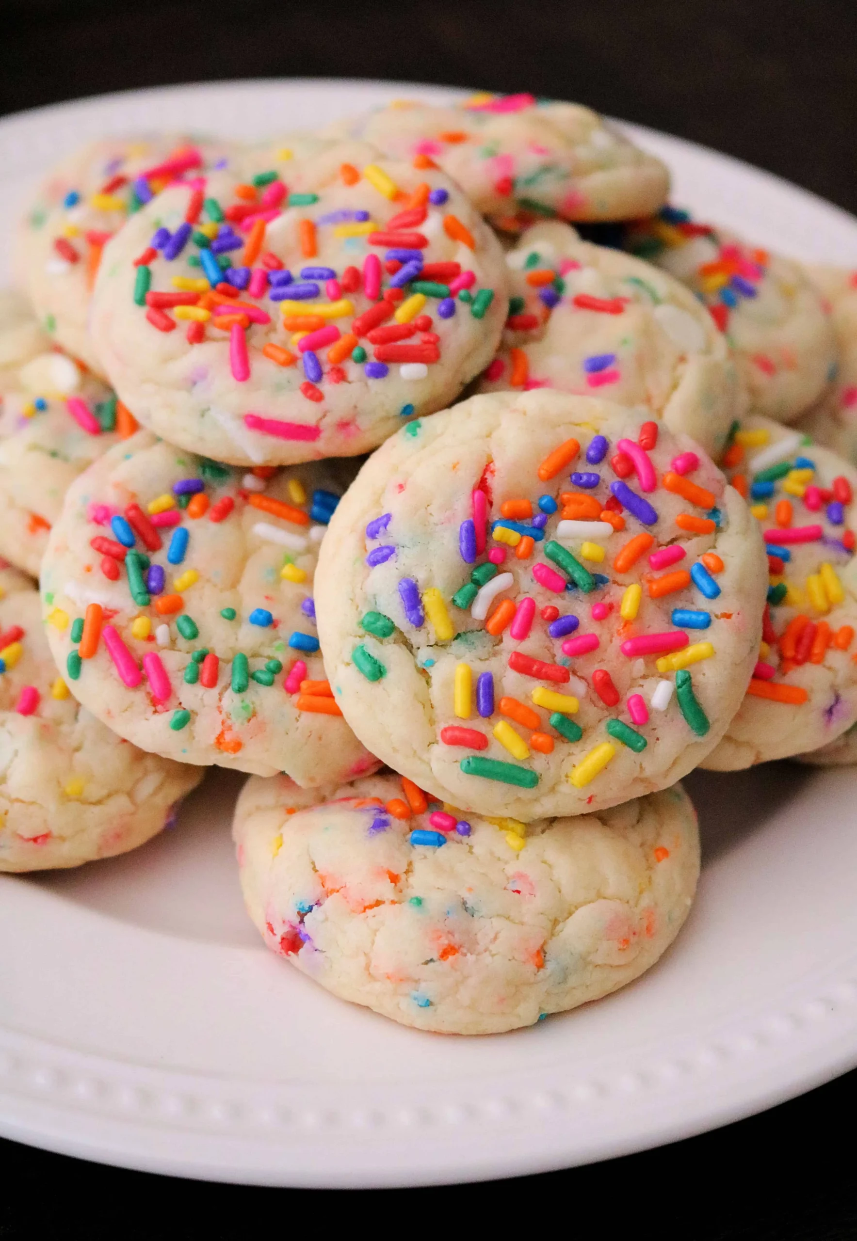 Funfetti Birthday Cookies Sprinkles