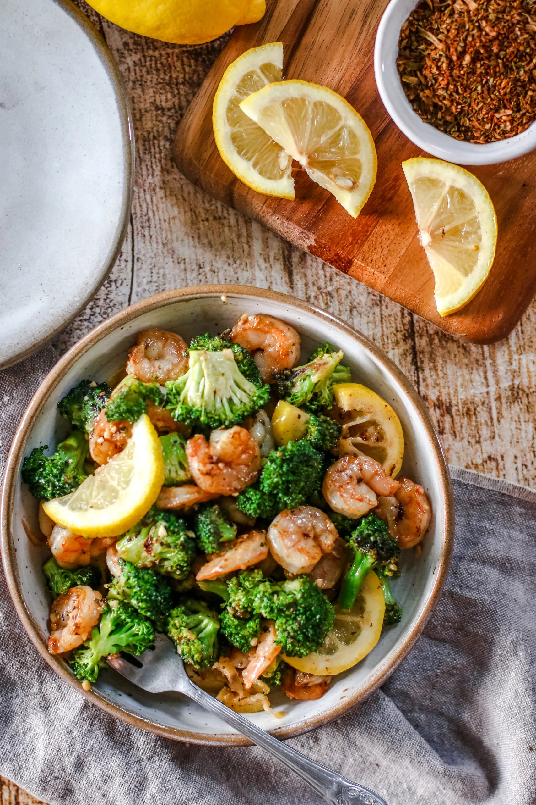 Garlic Butter Shrimp and Broccoli