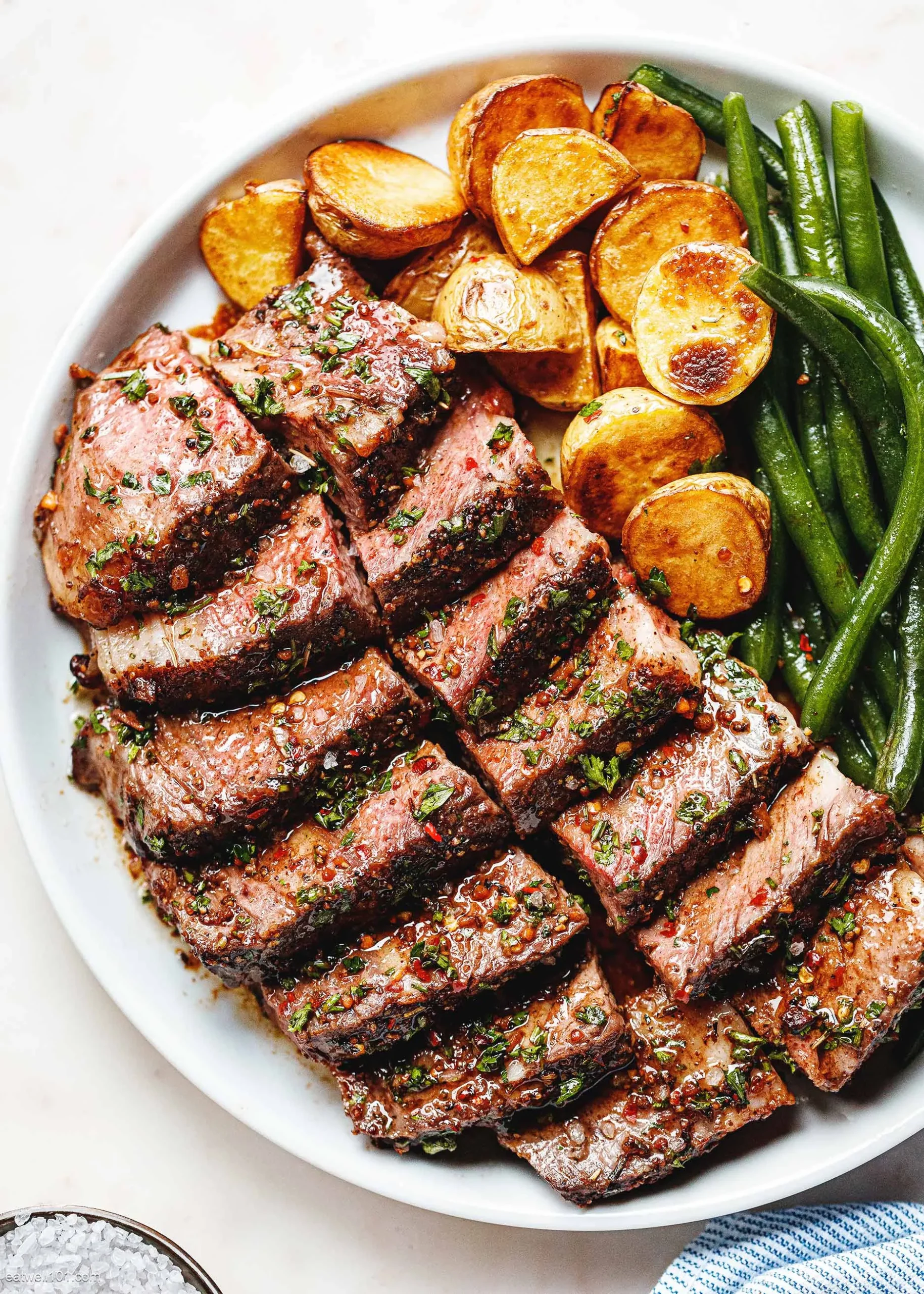Garlic Herb Butter Steak