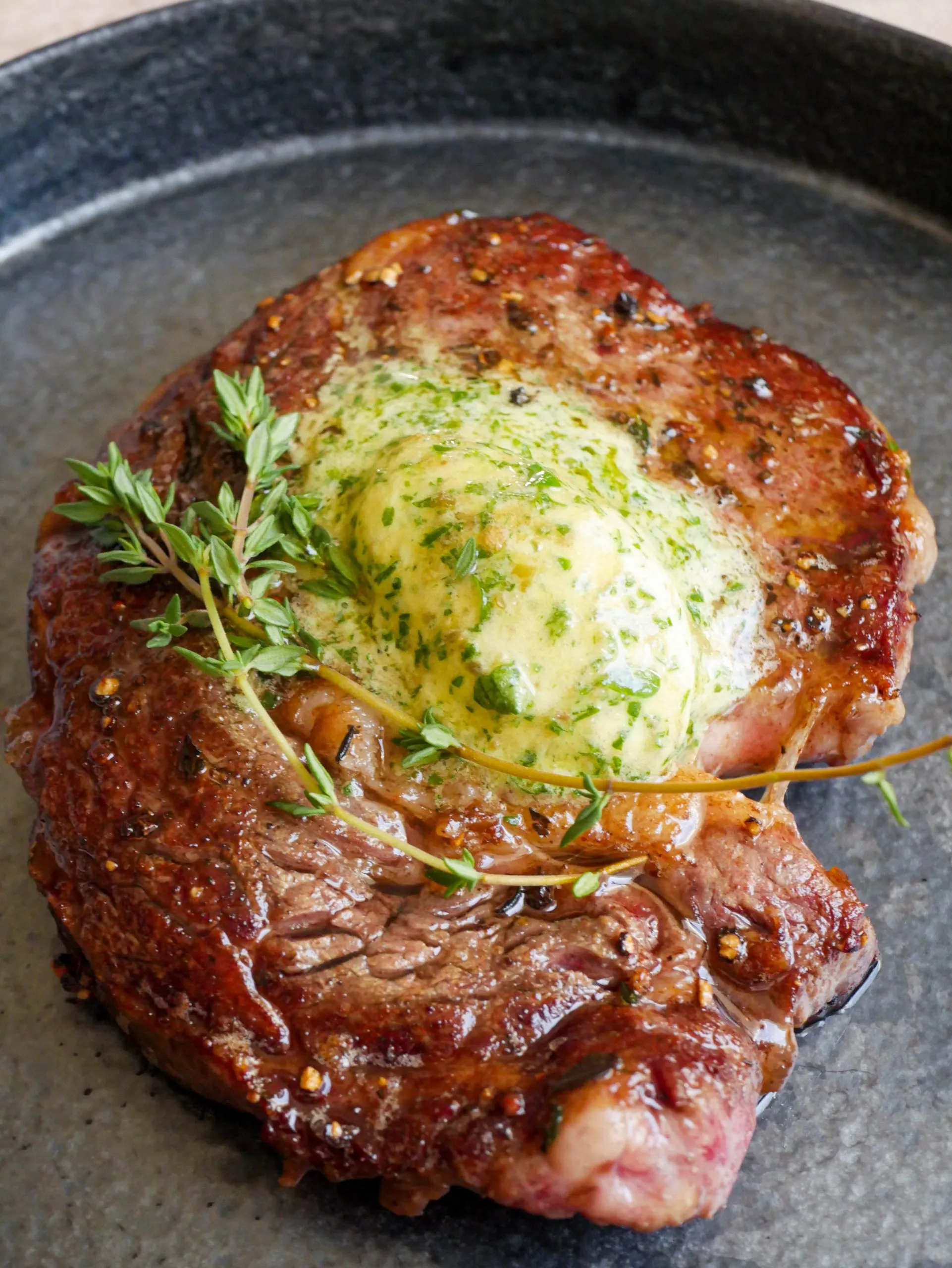 Garlic Herb Butter for Steak, Veggies, and More