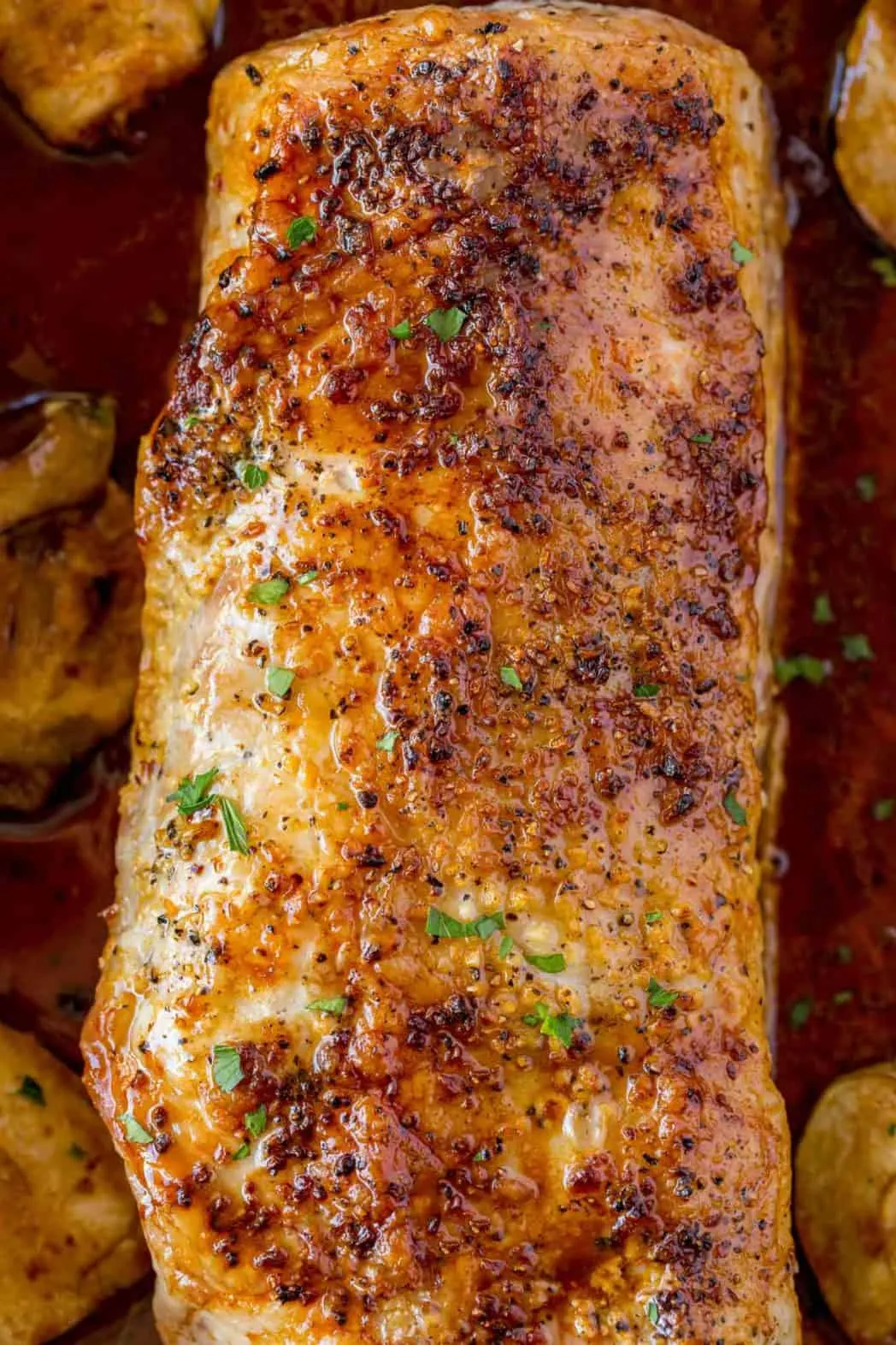 Garlic Roast Pork Loin