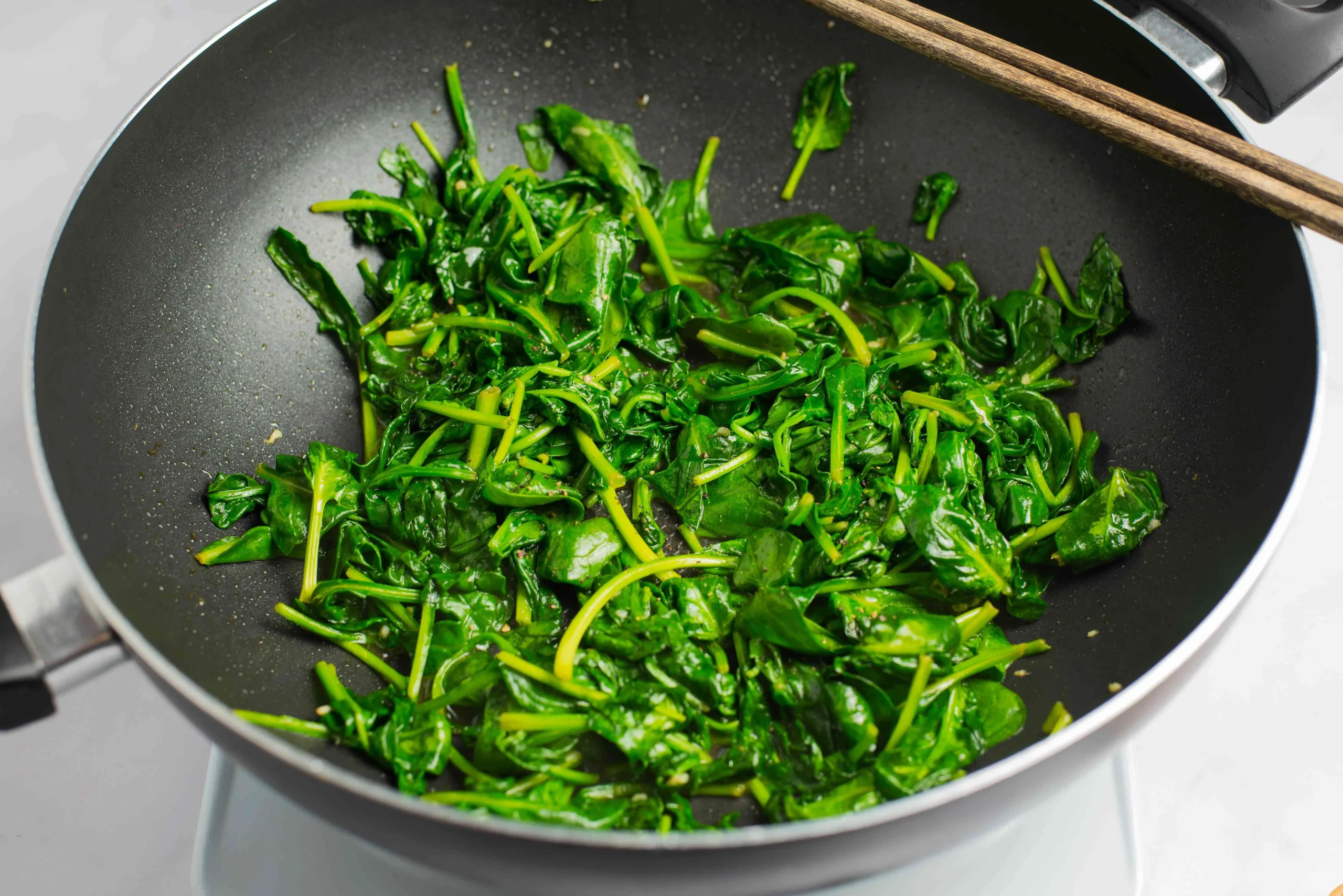 Garlic Stir Fry Spinach