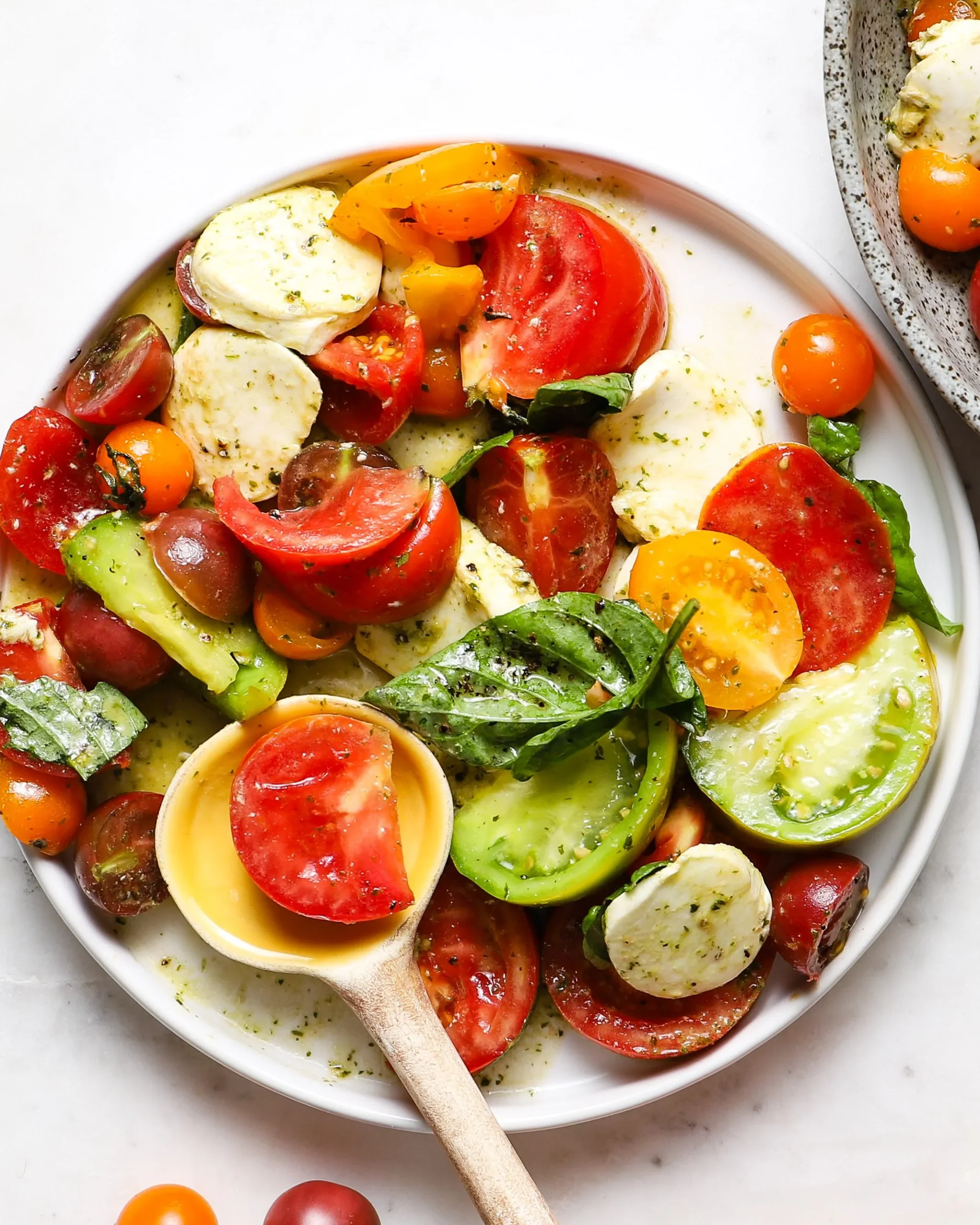 Georgia Caprese Salad with Lime Vinaigrette