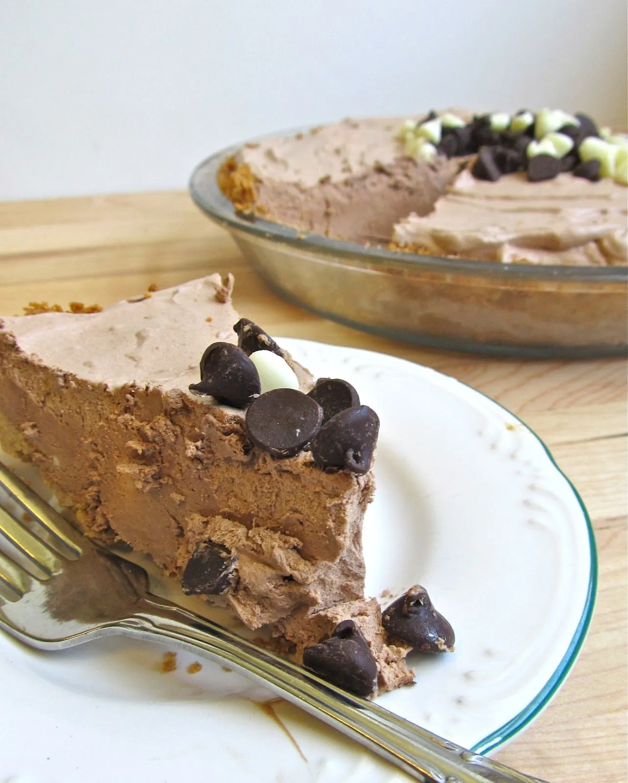 German Sweet Chocolate Pie Frozen