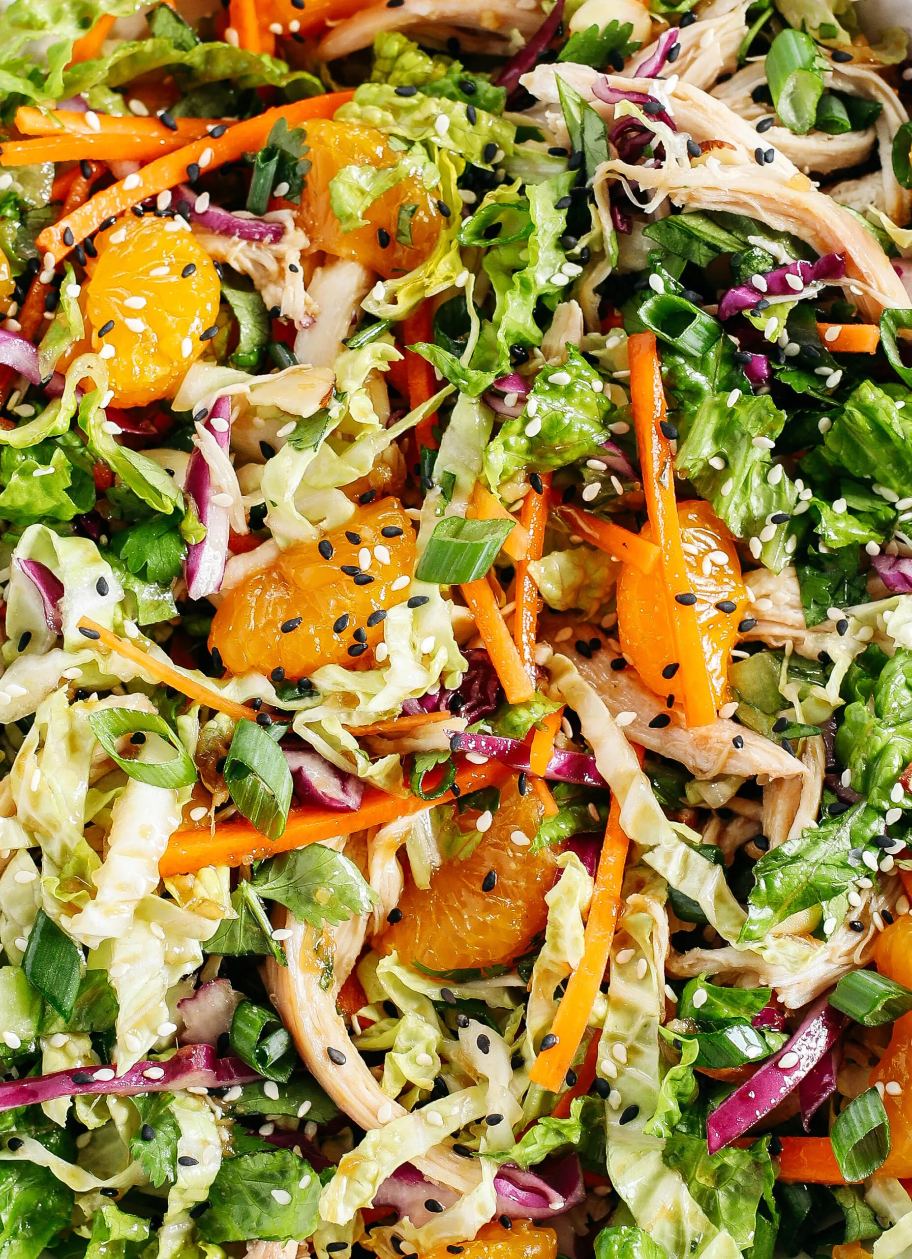 Ginger Carrot Soup Asian Chicken Salad