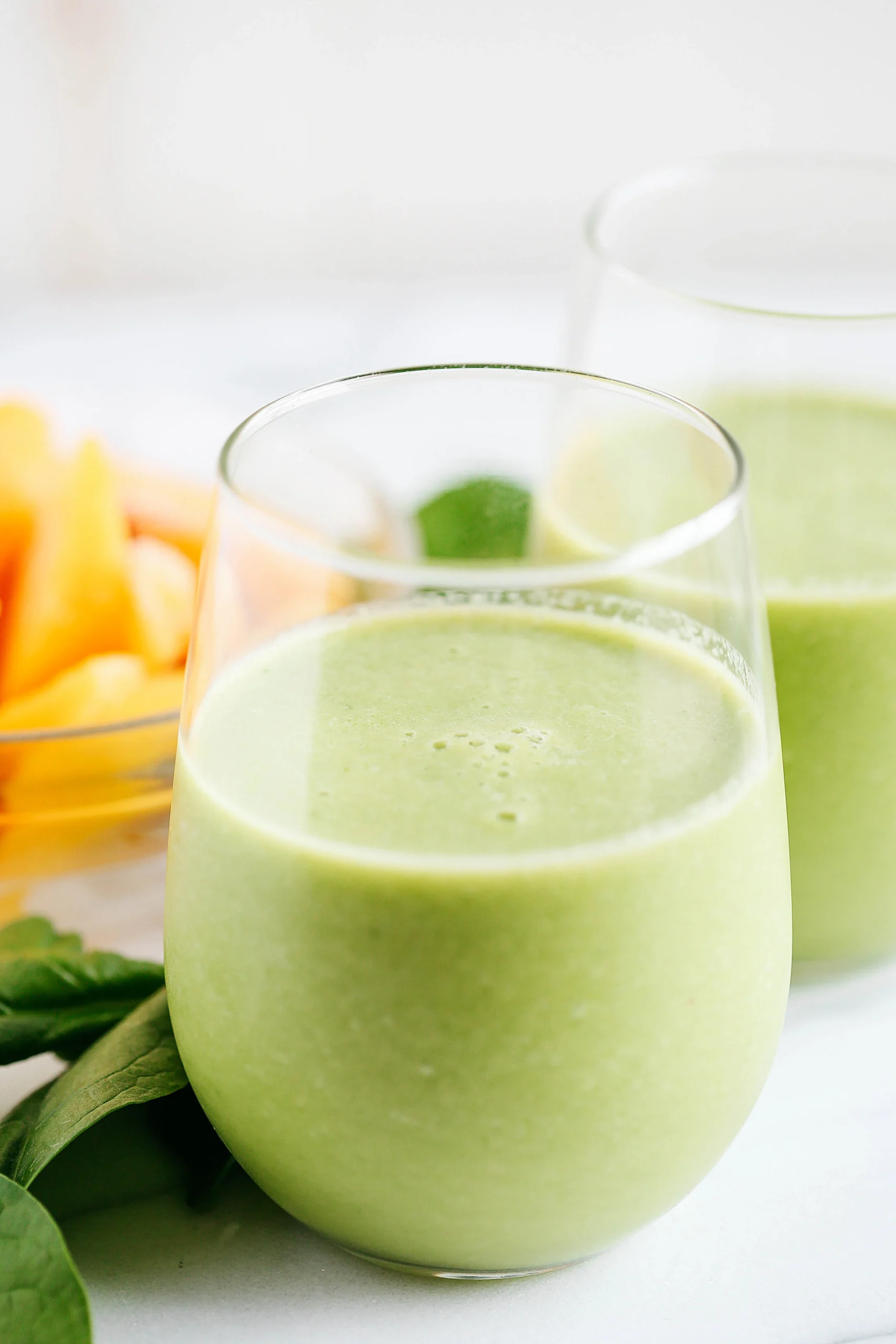 Ginger Peach Detox Smoothie