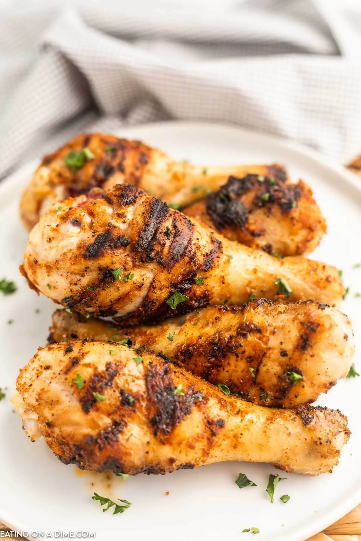 Gingered Grilled Chicken Drumsticks