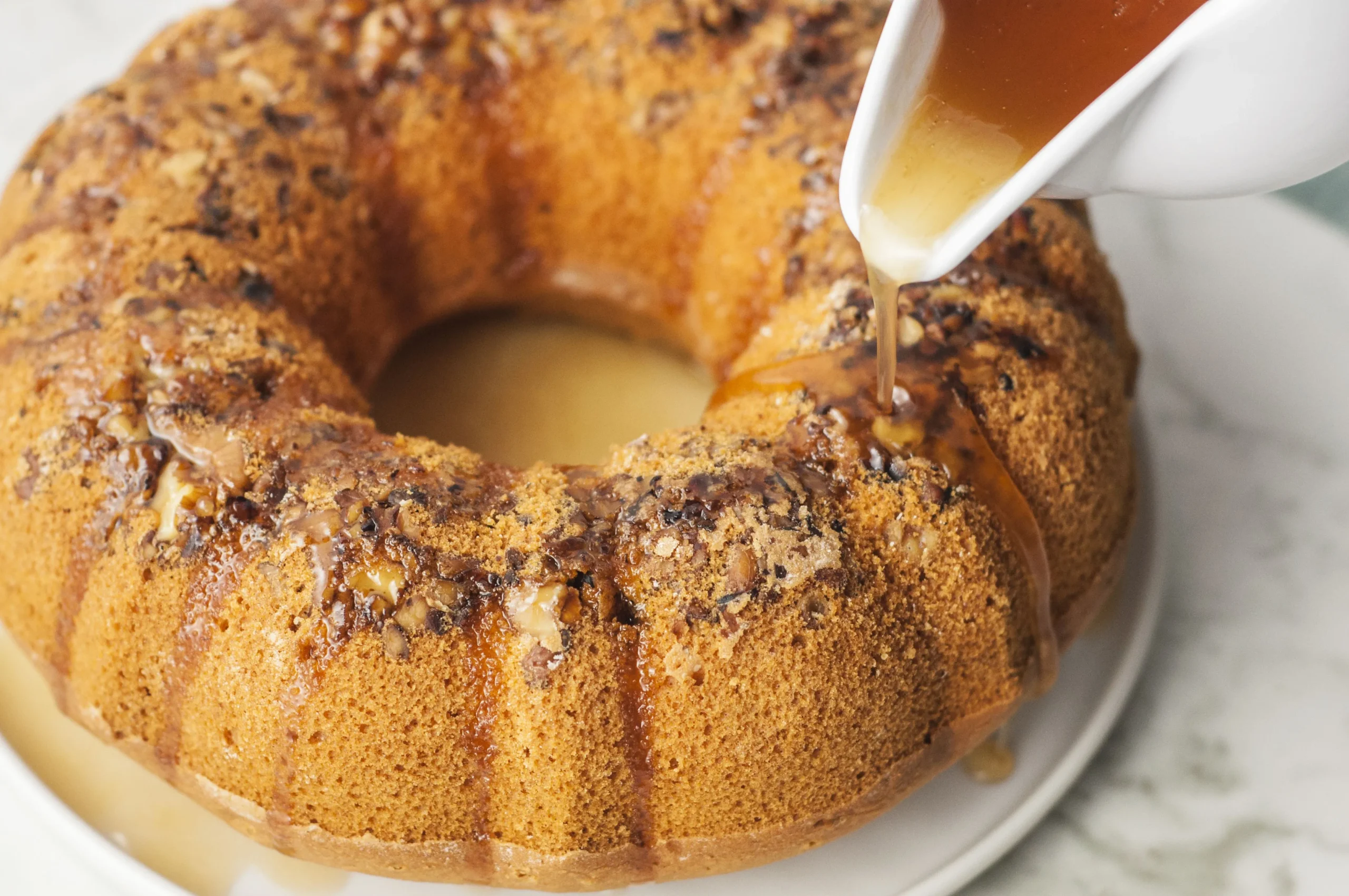 Glazed Rum Bundt Cake