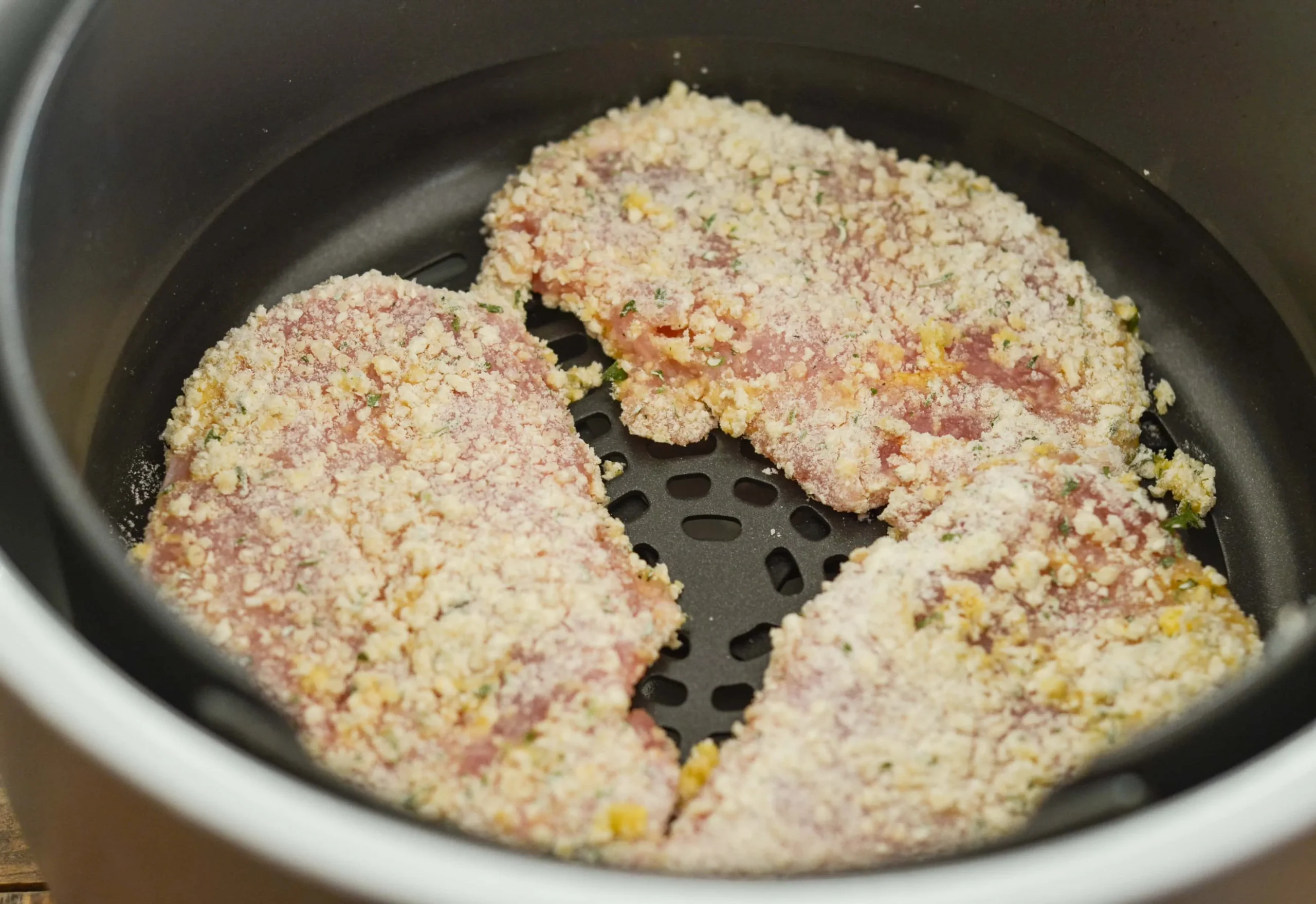 Gluten Free Air Fryer Ranch Breaded Pork Chops