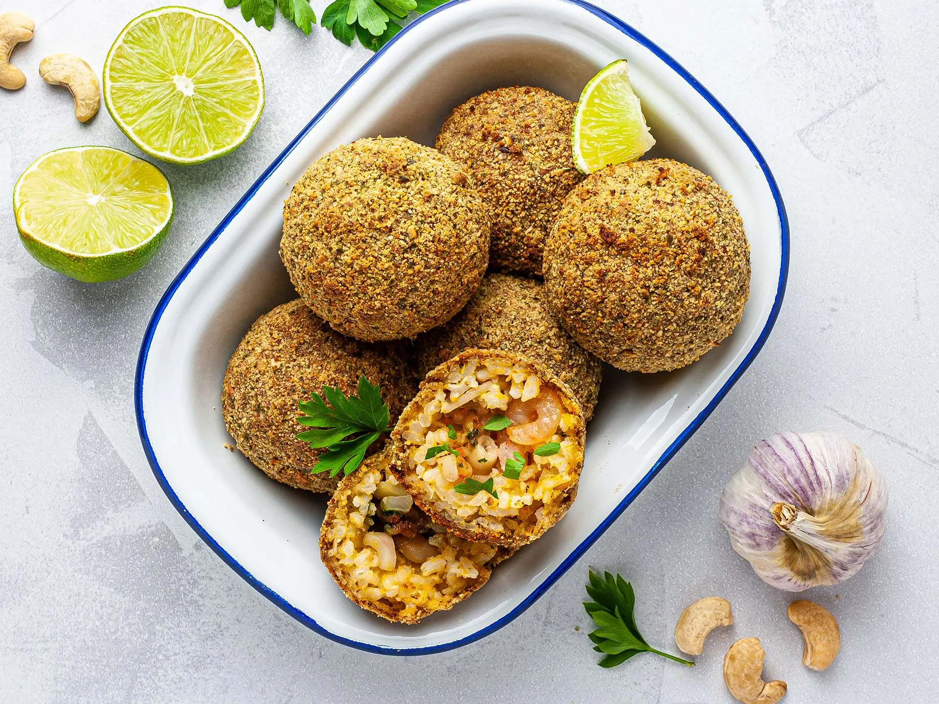 Gluten Free Arancini Rice Balls