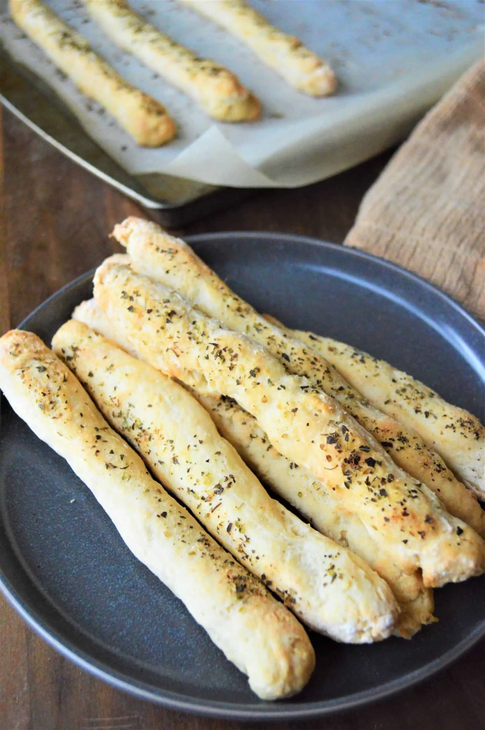 Gluten Free Breadsticks Made with Yogurt
