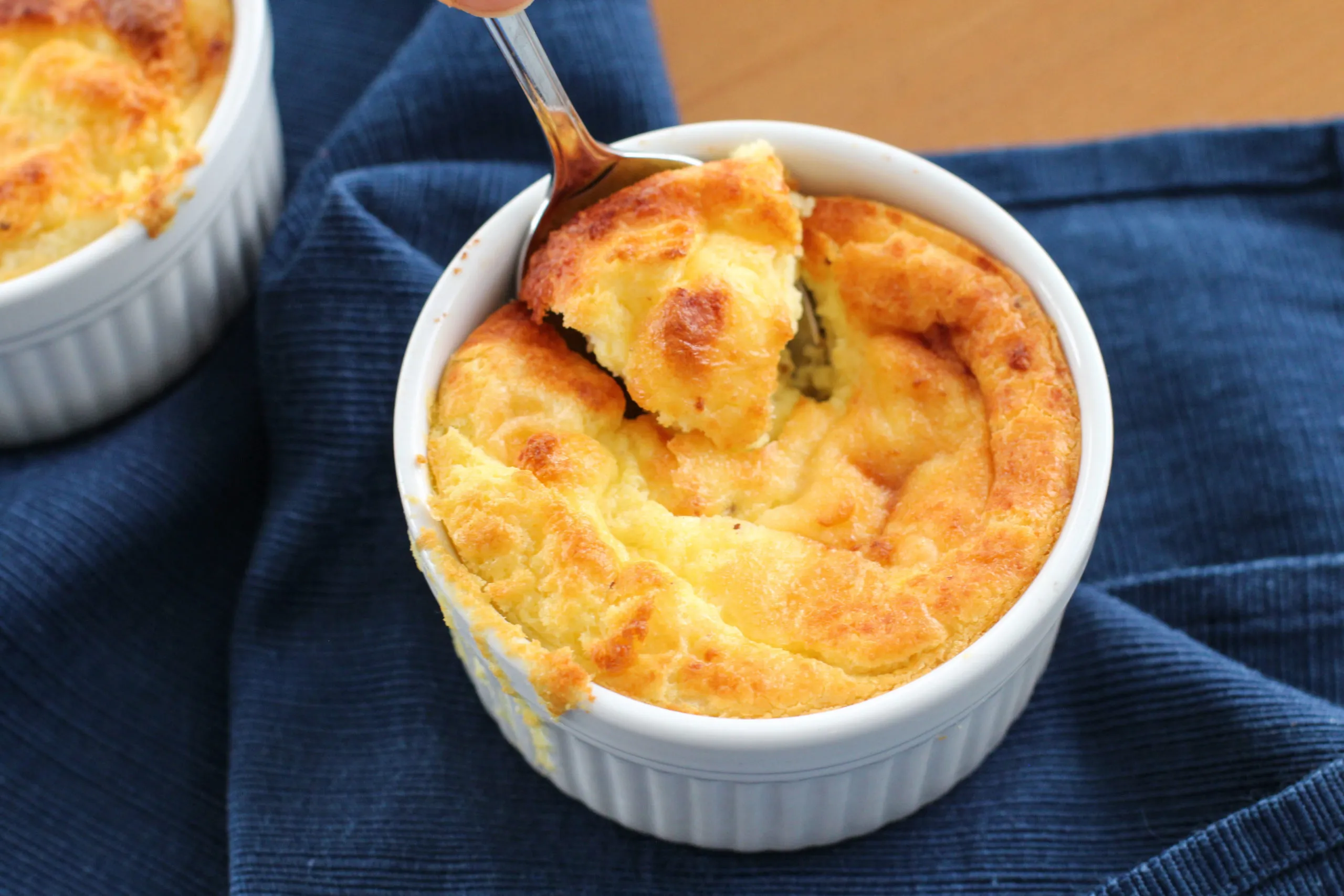 Gluten Free Cheese Soufflé