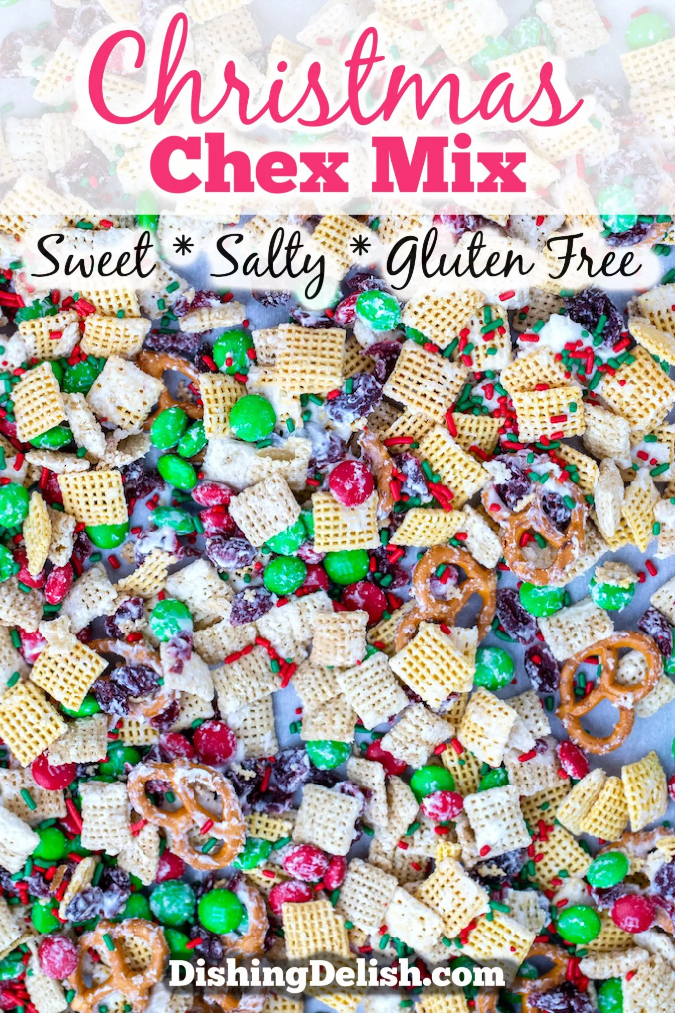 Gluten Free Christmas Chex Mix