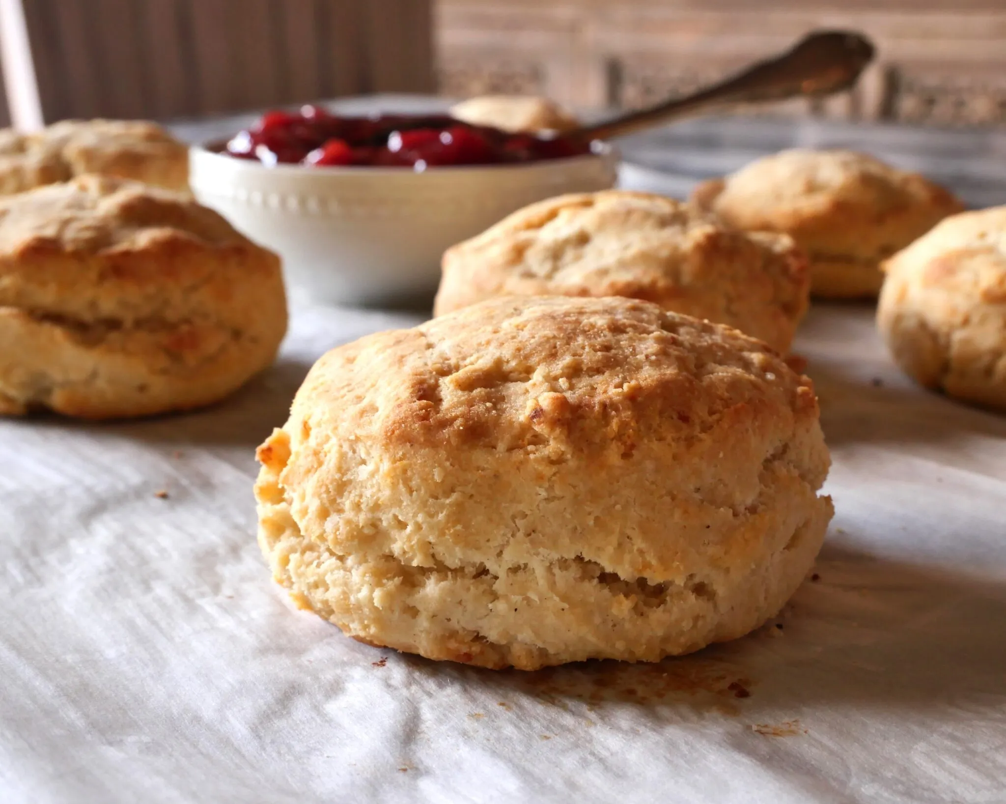 Gluten Free Cornmeal Drop Biscuits