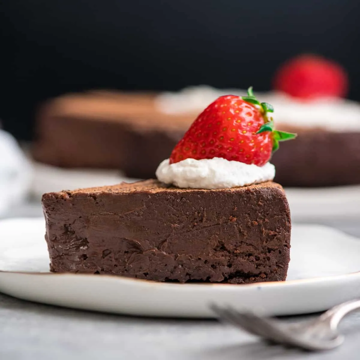 Gluten Free Flourless Espresso Chocolate Cake