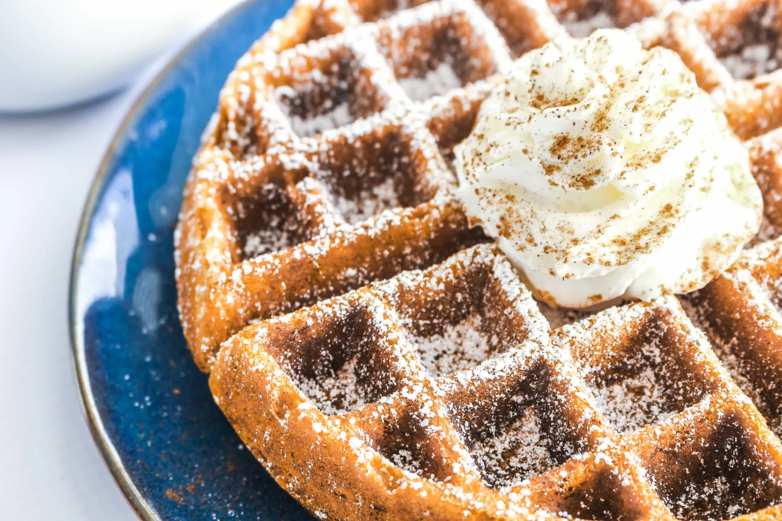 Gluten Free Gingerbread Waffles