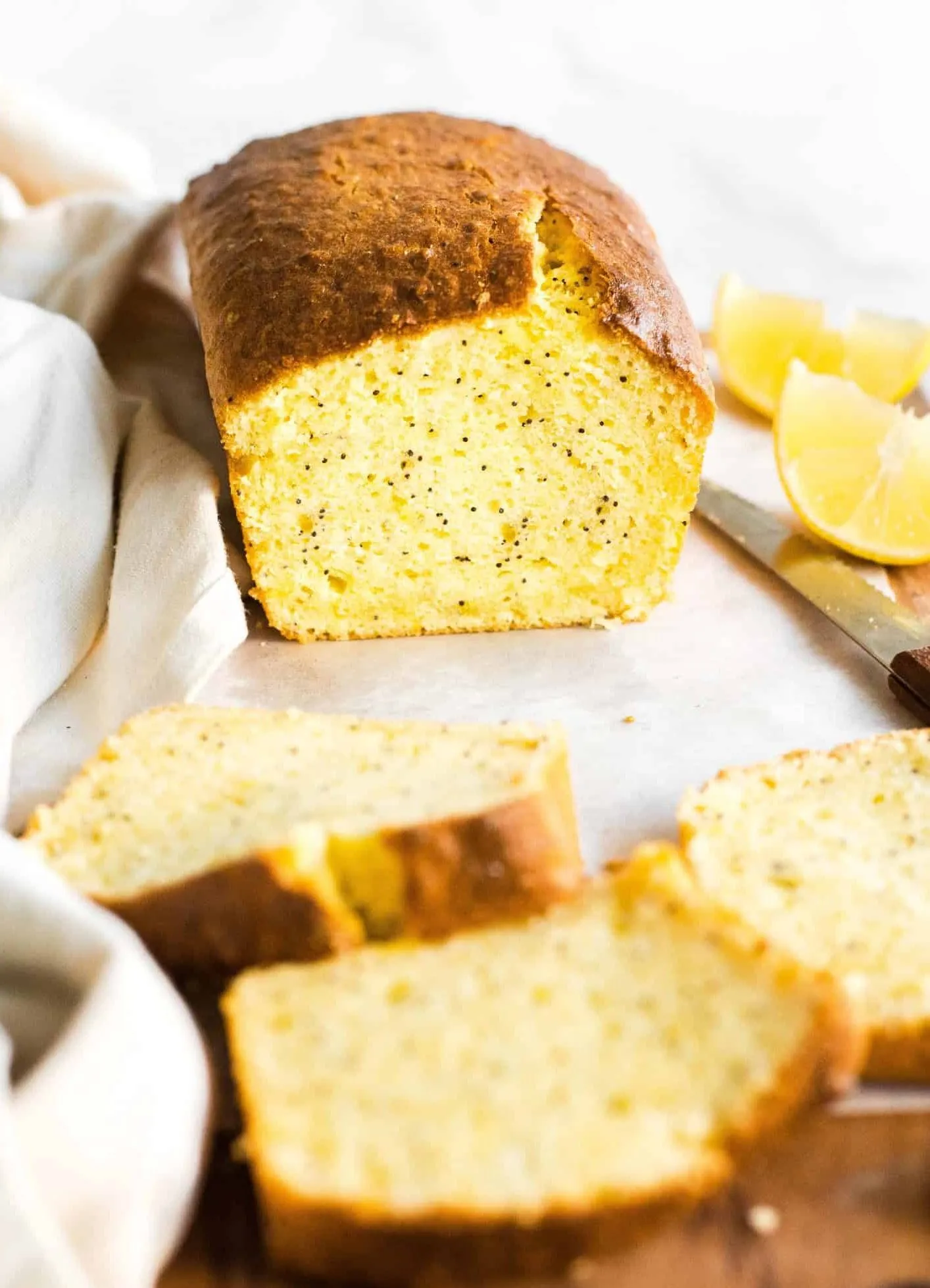 Gluten Free Lemon Poppyseed Bread