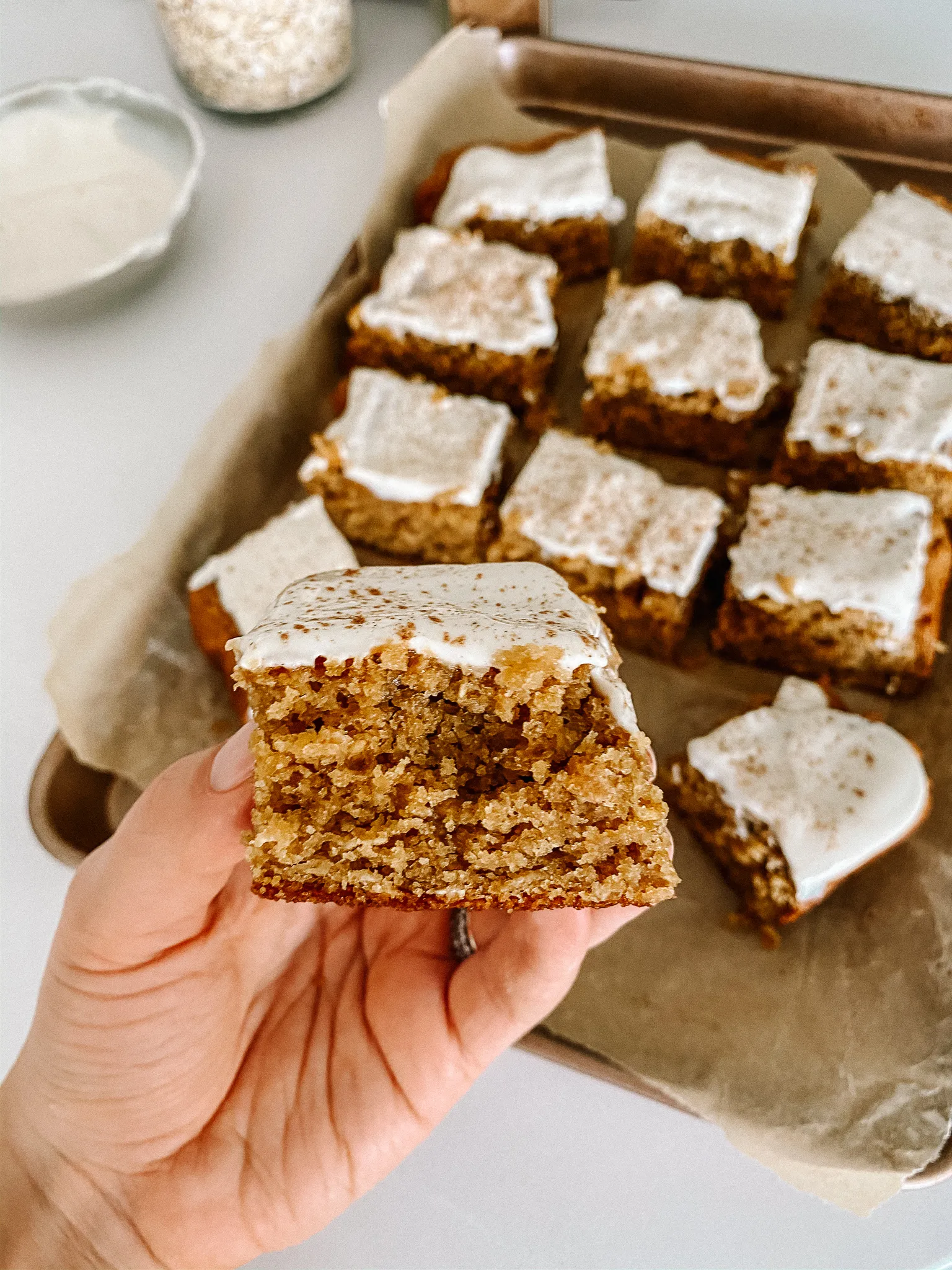 Gluten Free Maple Cake with Cream Cheese Frosting
