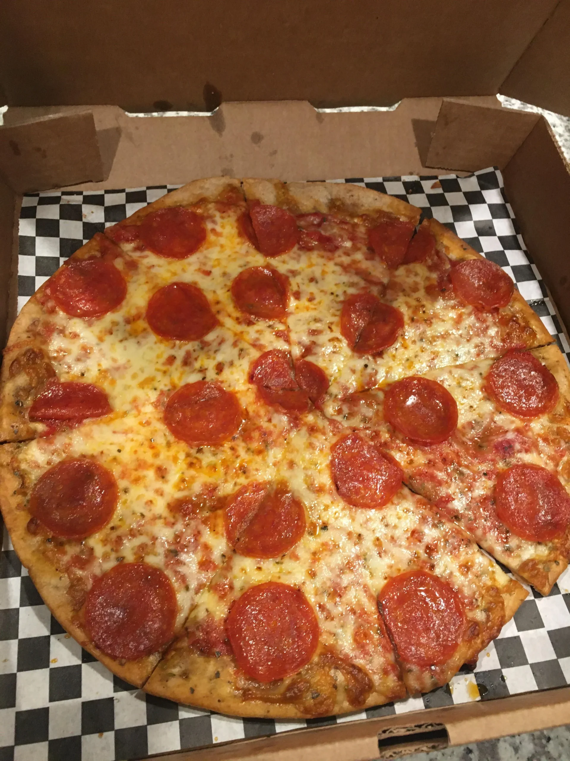Gluten Free Pepperoni Pizza