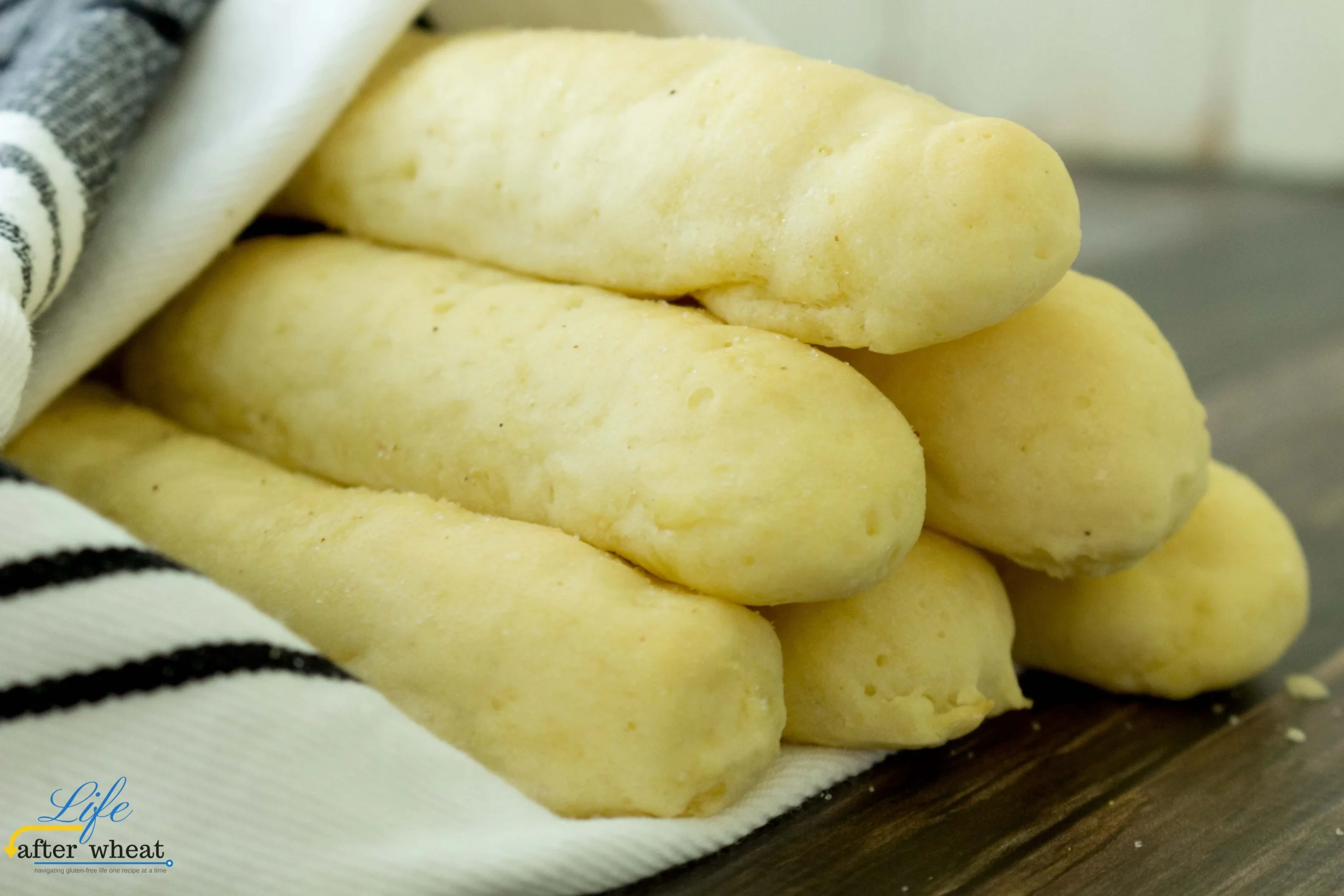 Gluten Free Soft Garlic Breadsticks