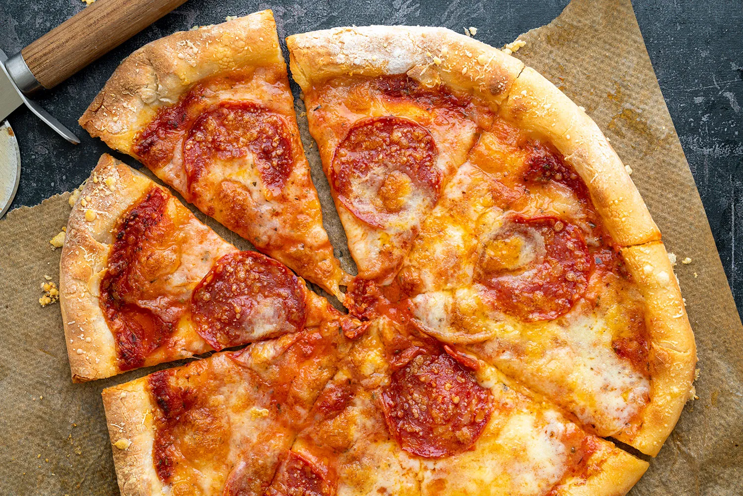 Gluten Free Stuffed Crust Pizza