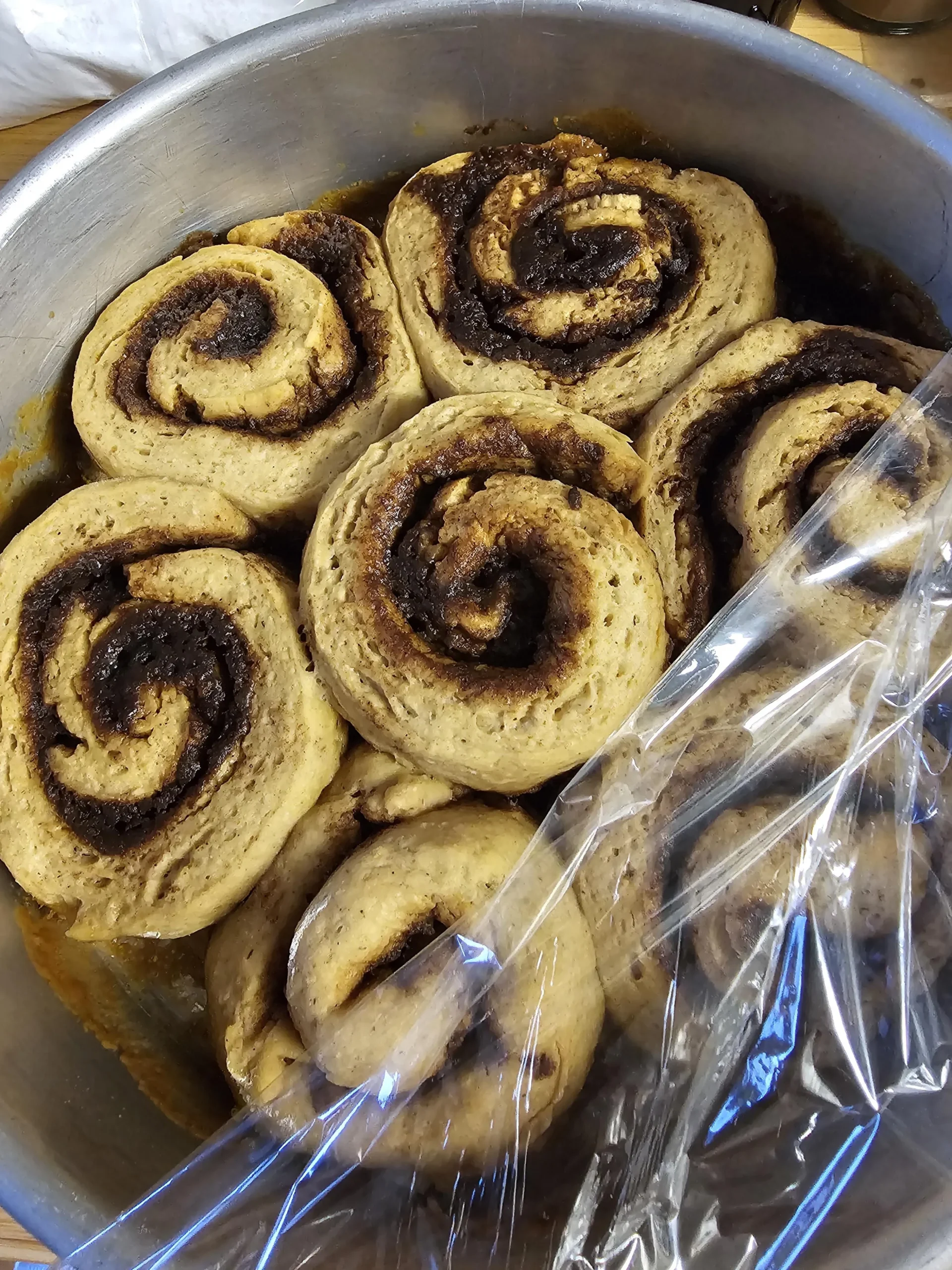 Gluten Free Vegan Gingerbread Cinnamon Rolls