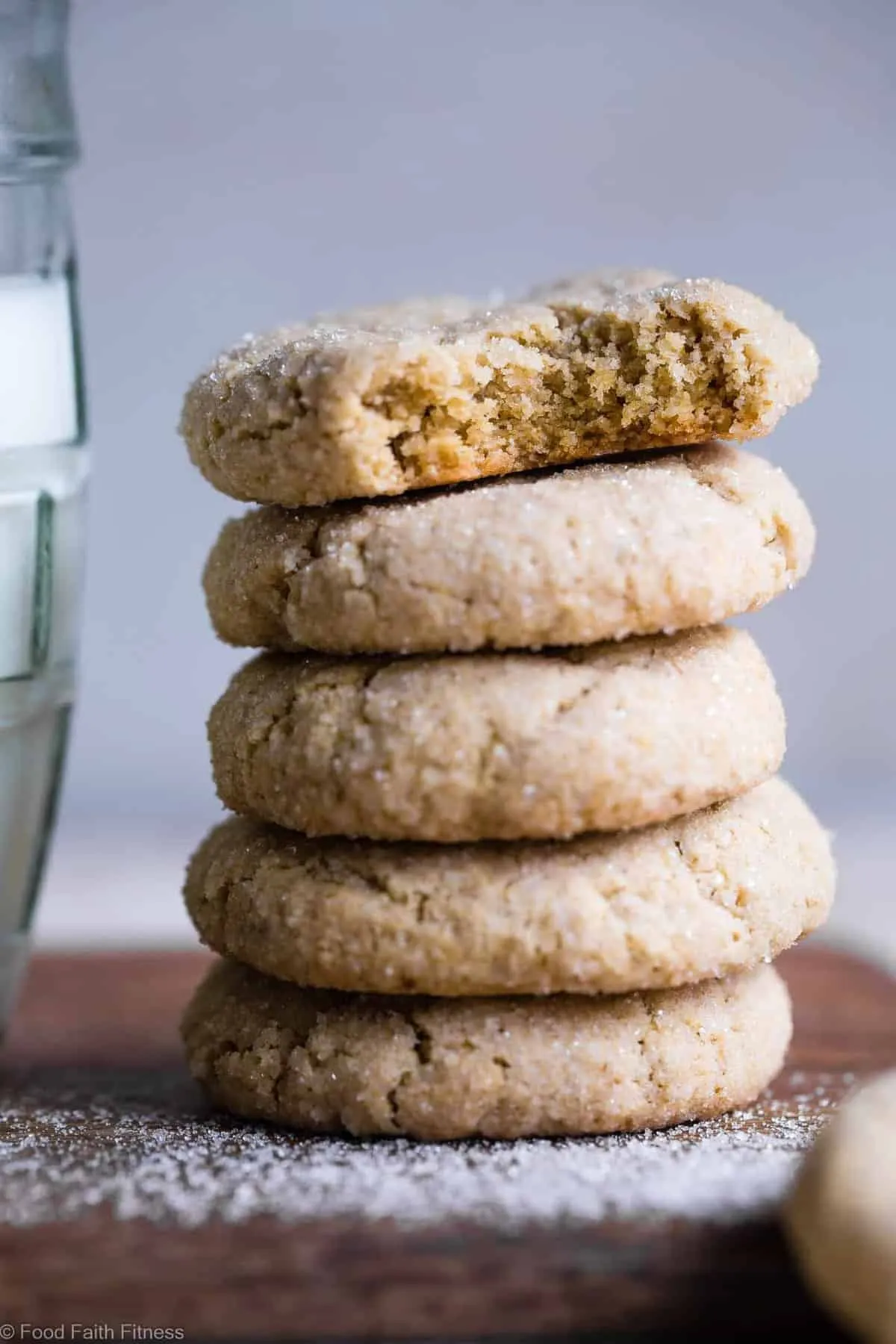 Gluten Free Vegan Sugar Cookies Oil Free